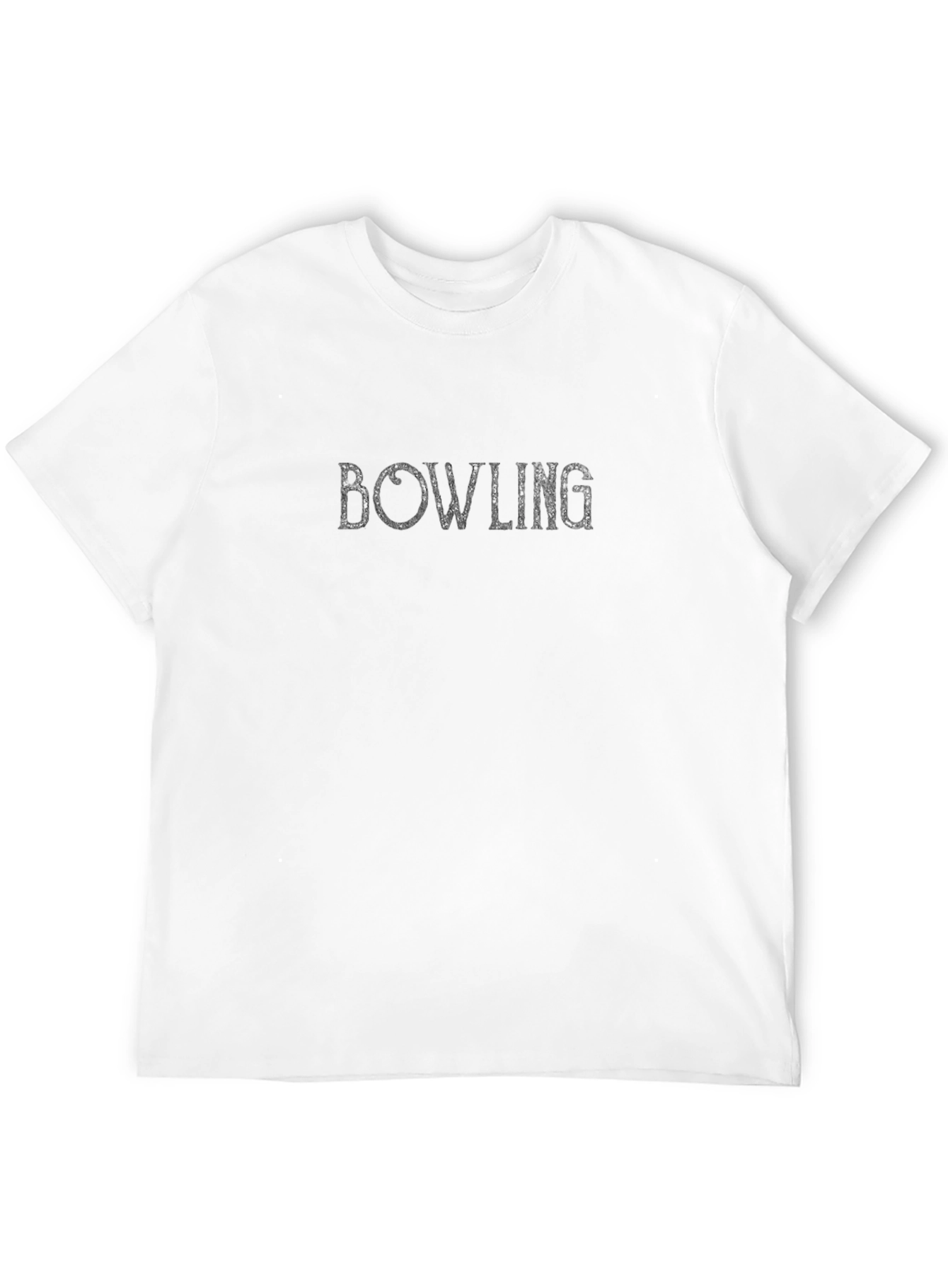 Bowling Graphic Black T-Shirt