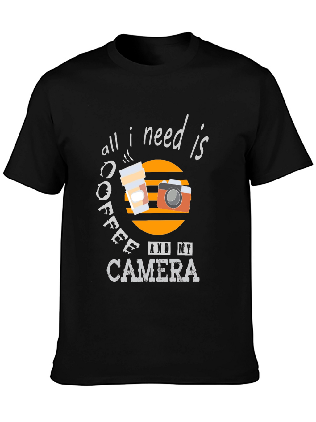 Coffee & Camera Graphic Tee