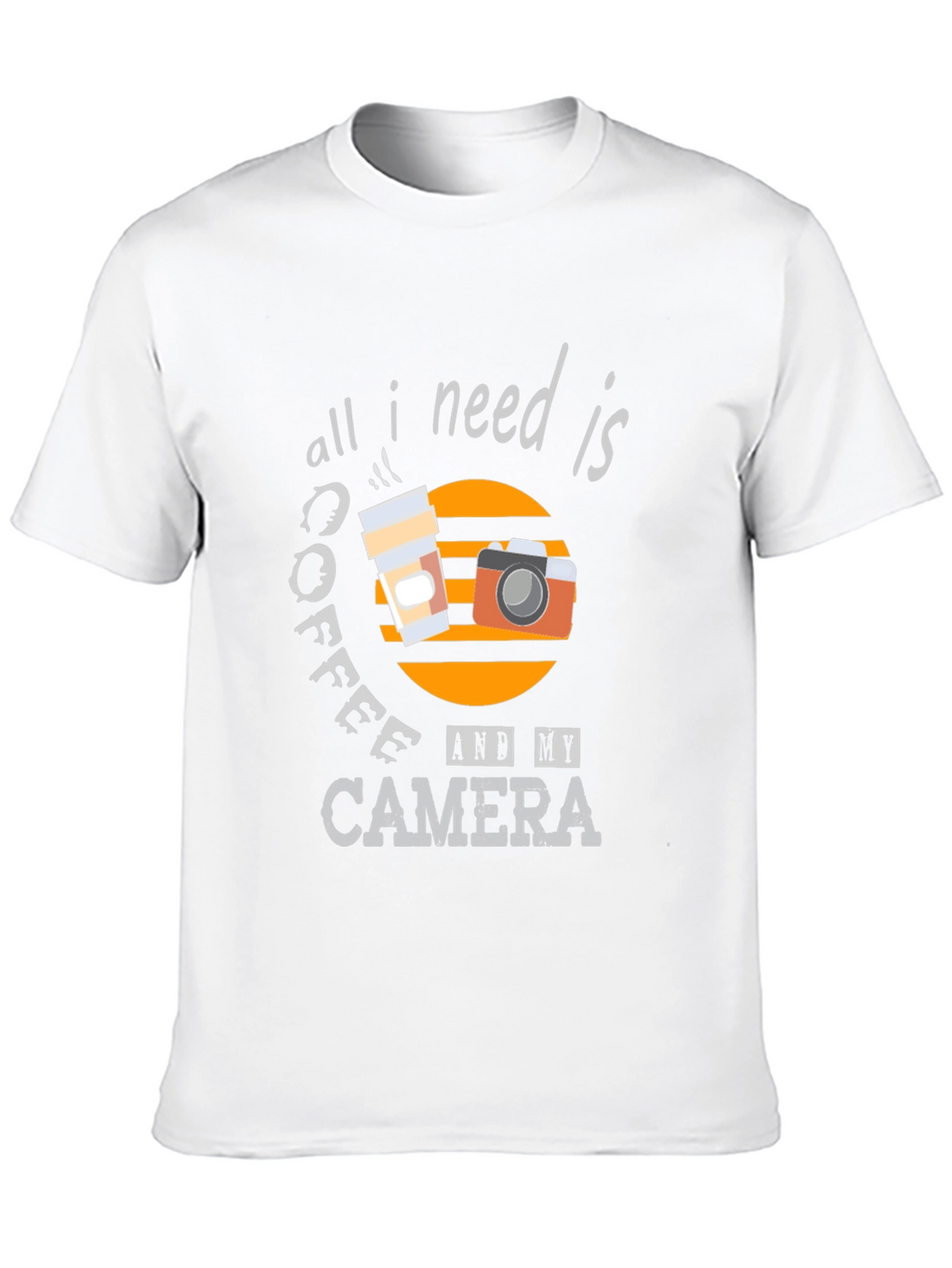 Coffee & Camera Graphic Tee