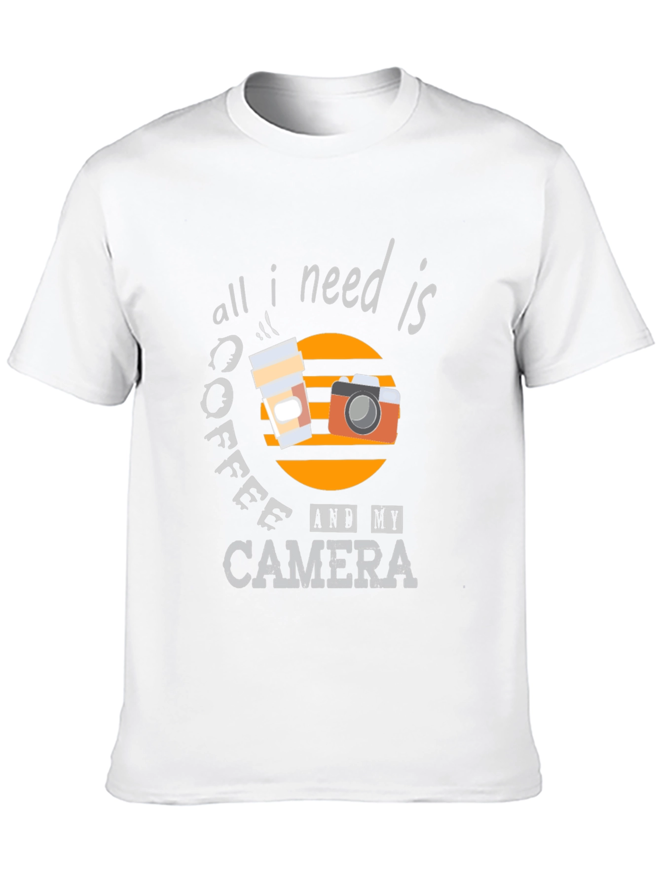 Coffee & Camera Graphic Tee
