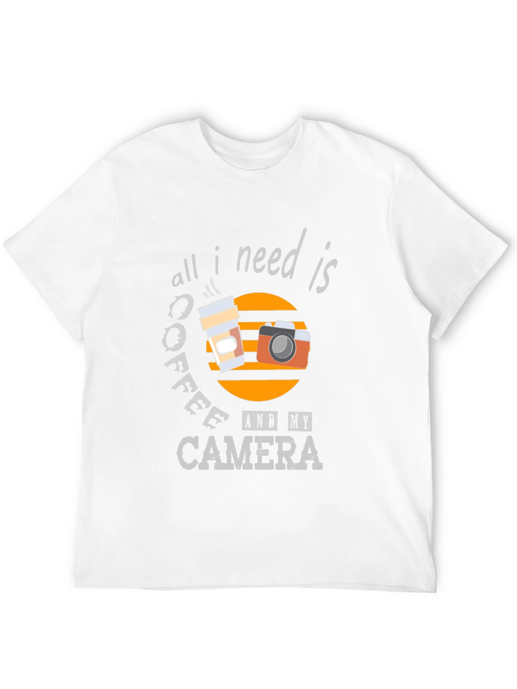Coffee & Camera Graphic Tee