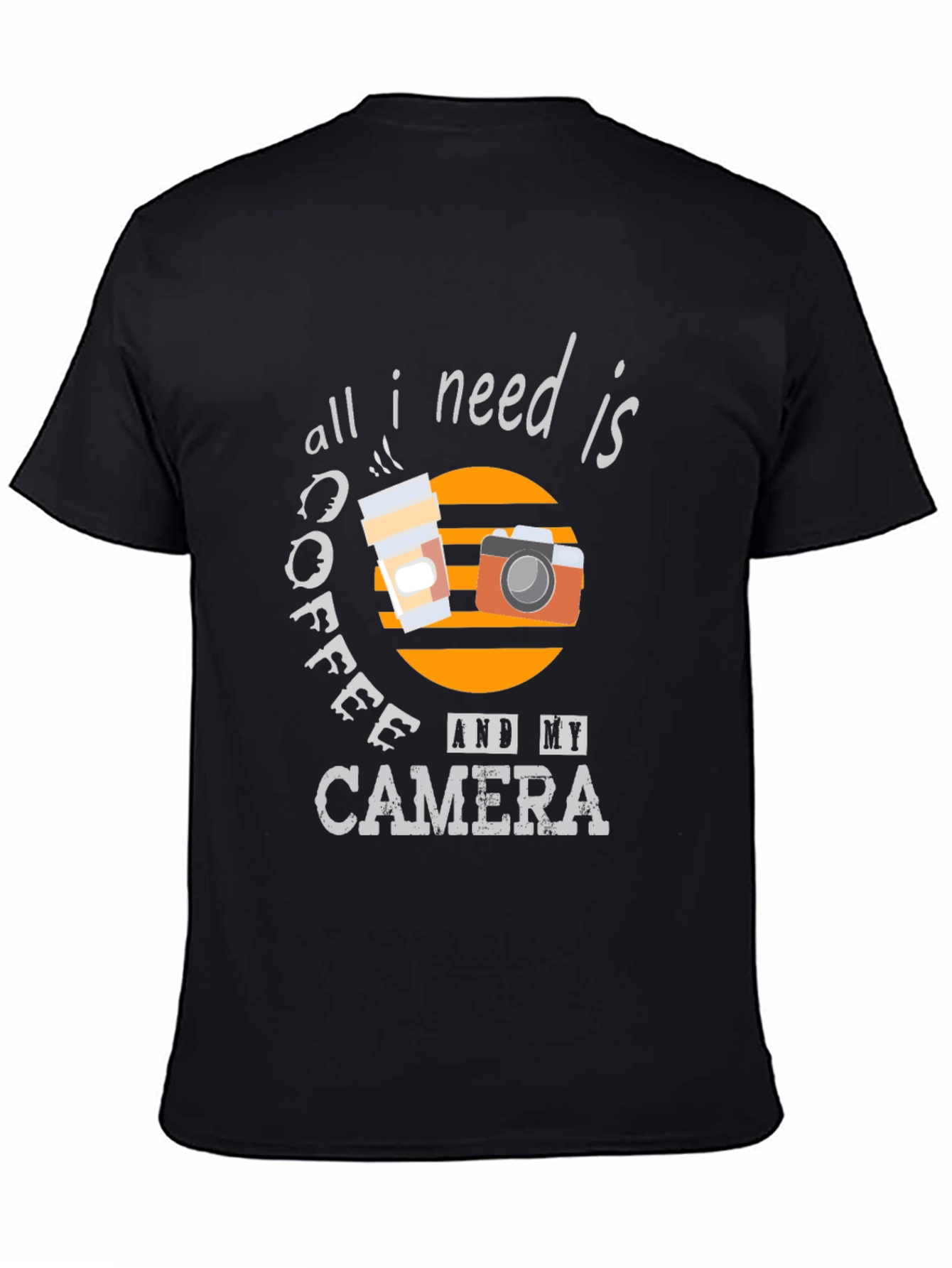 Coffee & Camera Graphic Tee