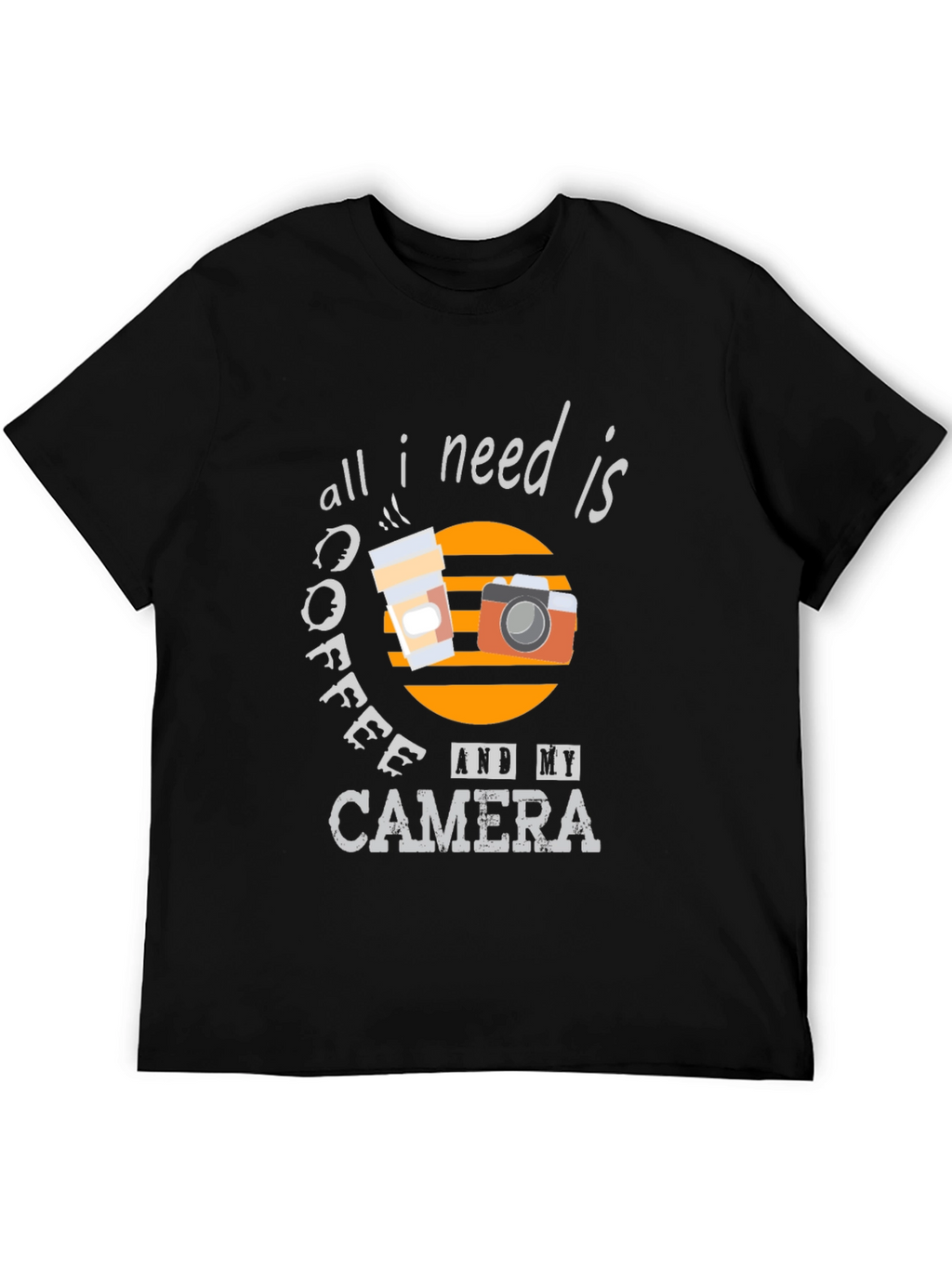 Coffee & Camera Graphic Tee