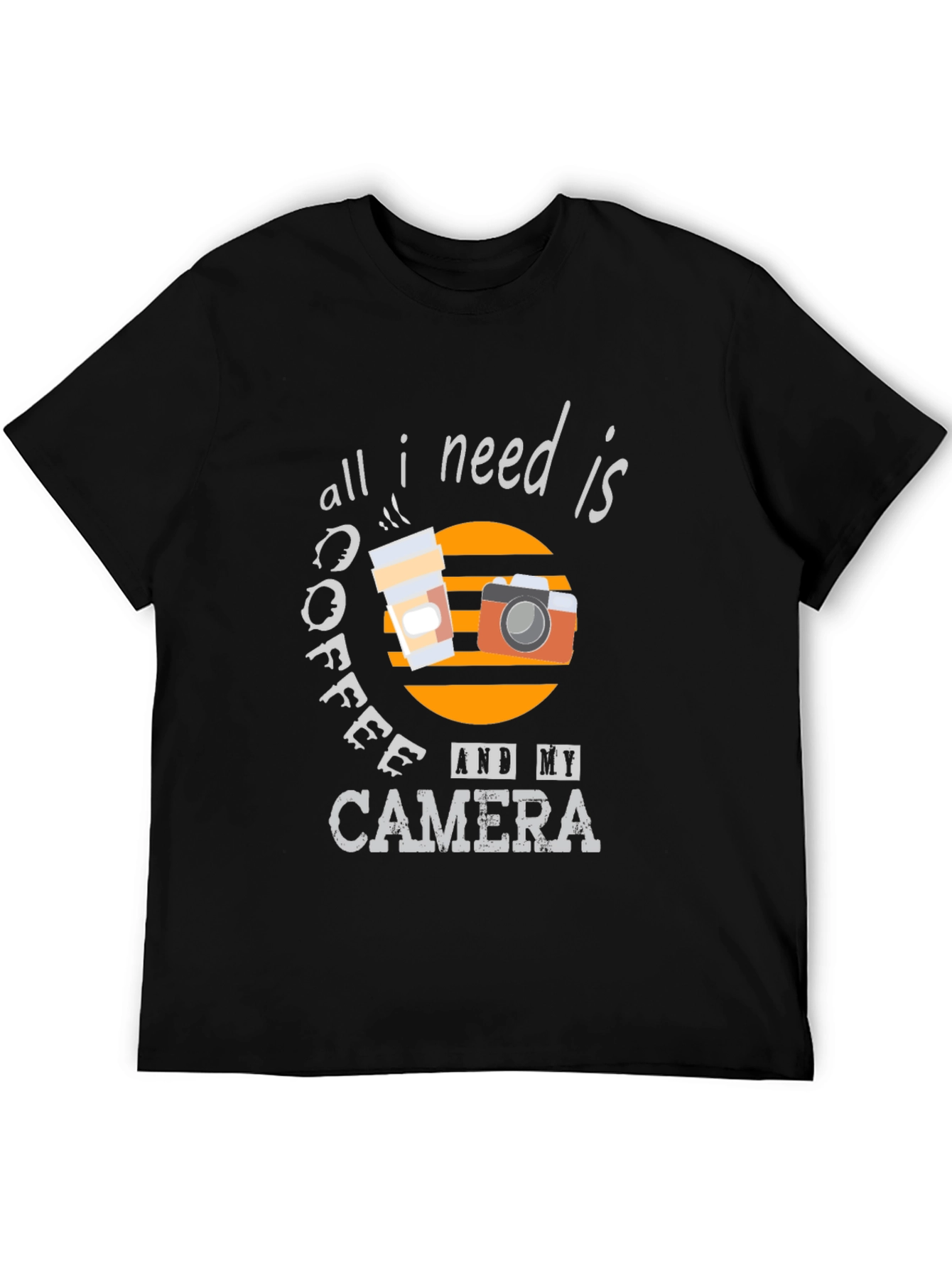 Coffee & Camera Graphic Tee