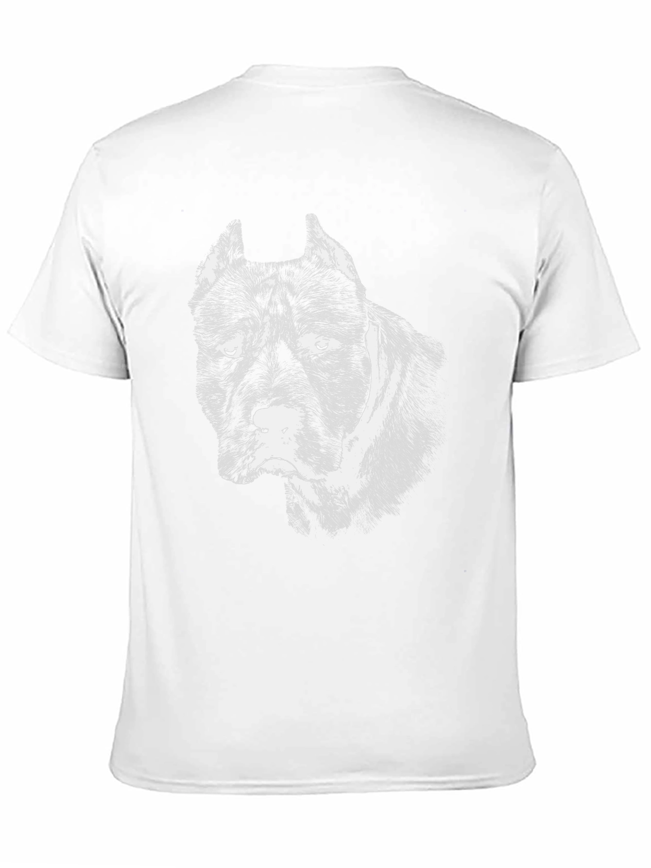 Dog Graphic Black T-Shirt