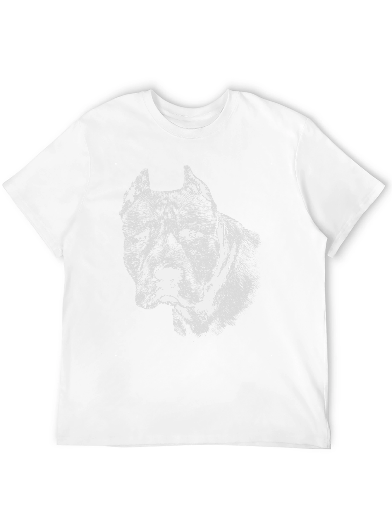 Dog Graphic Black T-Shirt