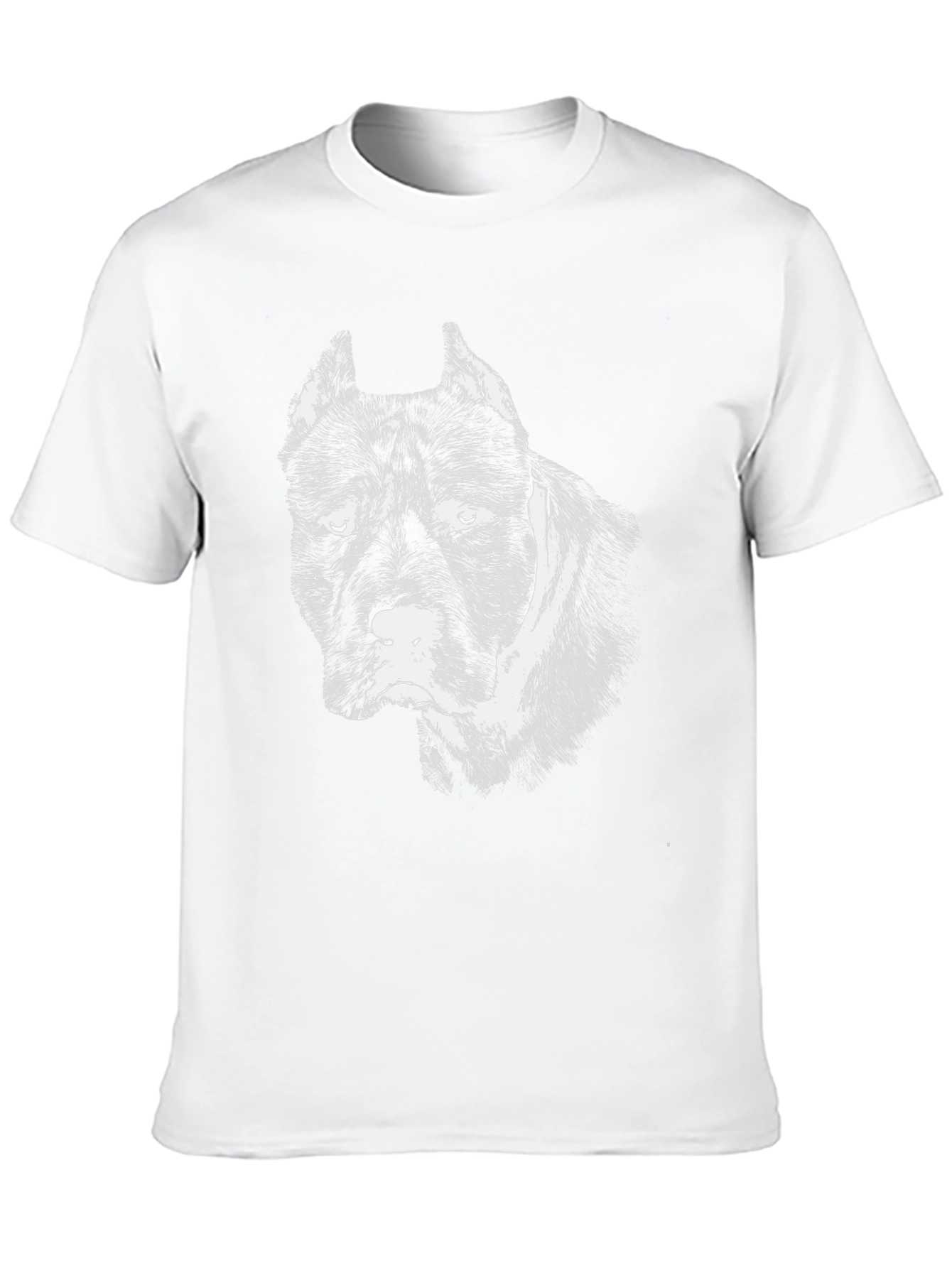 Dog Graphic Black T-Shirt