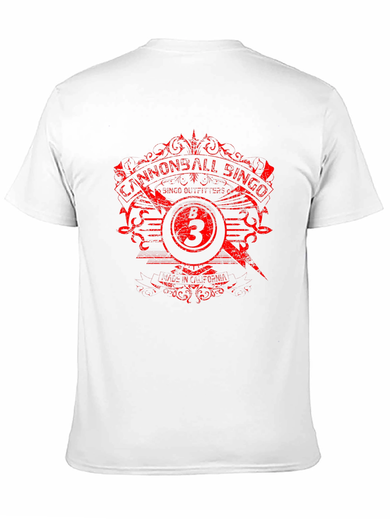 Cannonball Bingo Graphic Tee - Black T-Shirt