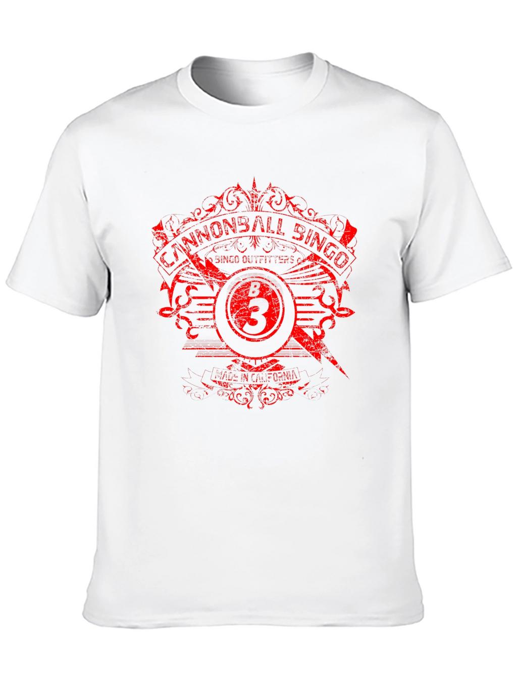 Cannonball Bingo Graphic Tee - Black T-Shirt