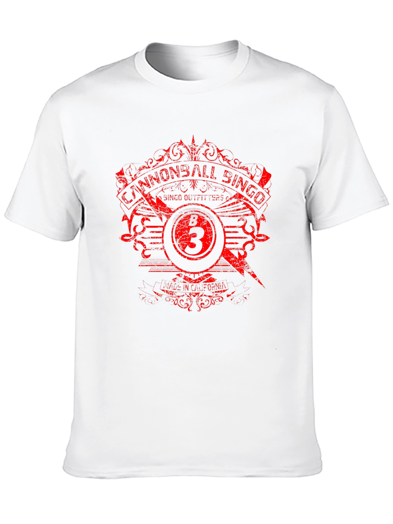 Cannonball Bingo Graphic Tee - Black T-Shirt