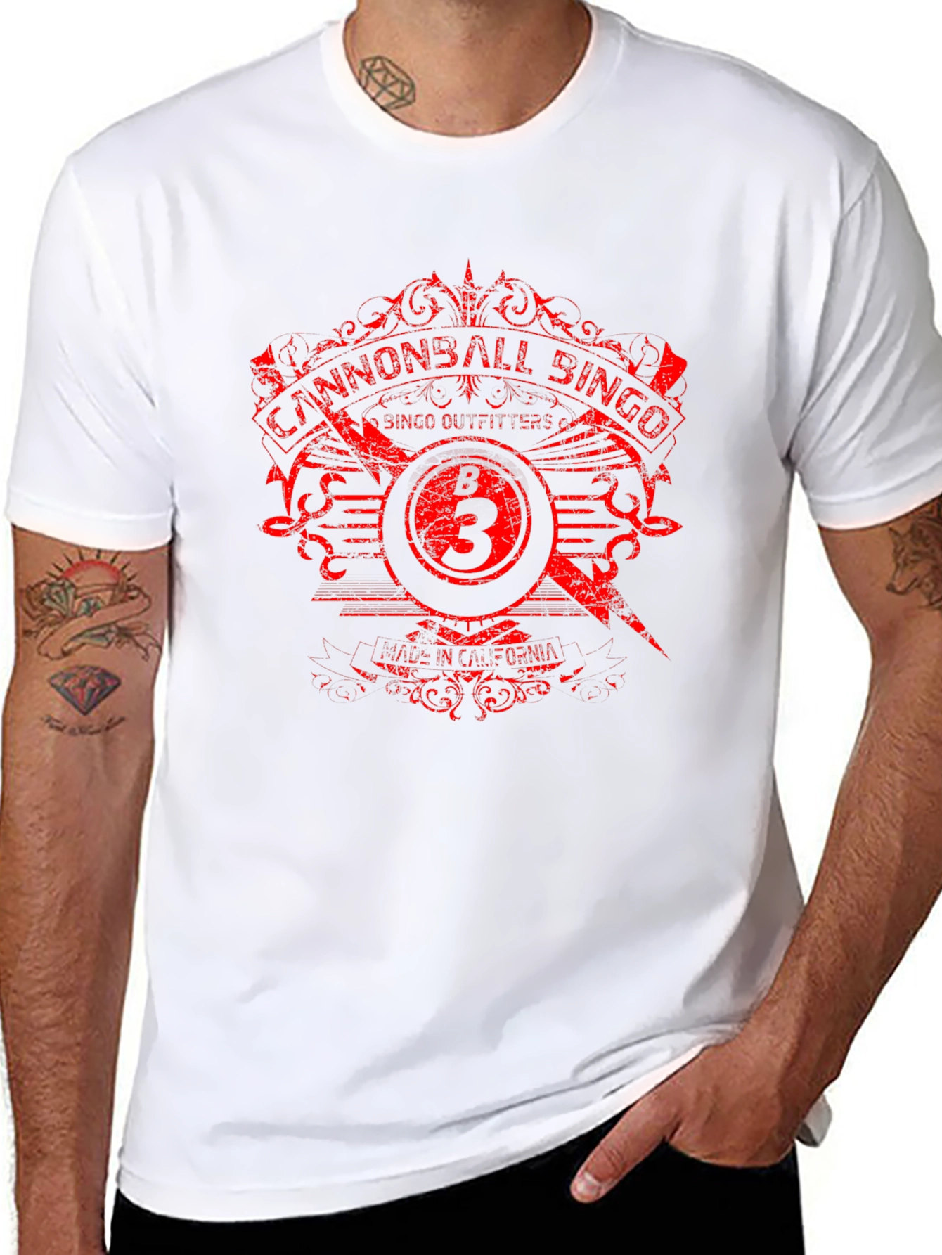 Cannonball Bingo Graphic Tee - Black T-Shirt