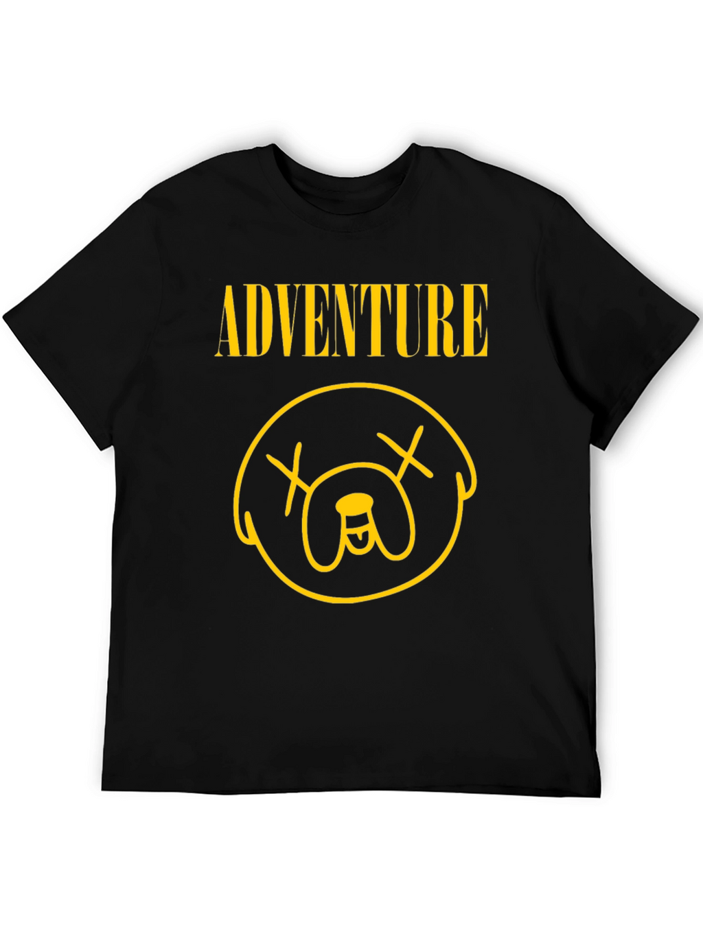 Adventure Time Jake Inspired Graphic Tee
