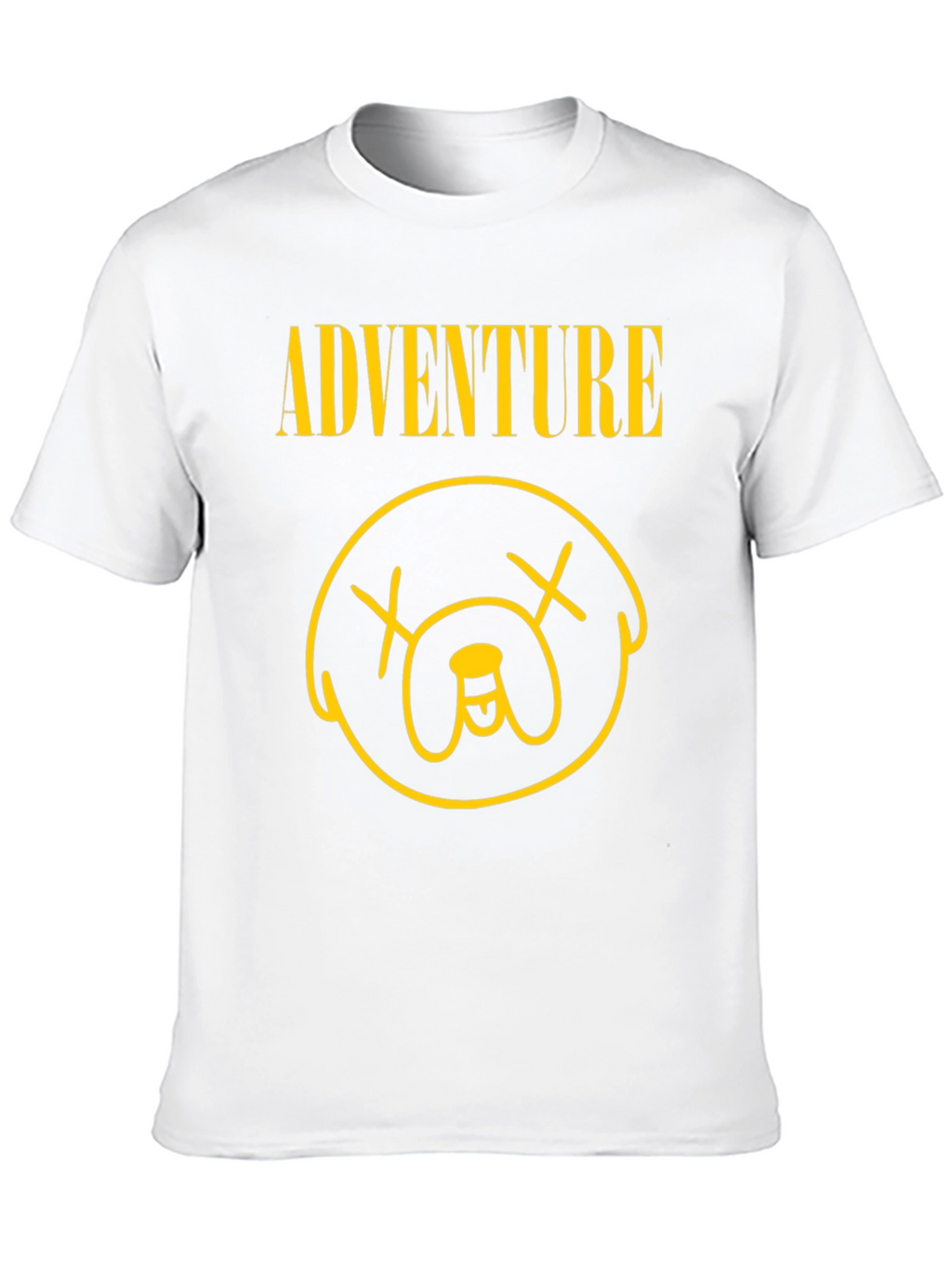 Adventure Time Jake Inspired Graphic Tee