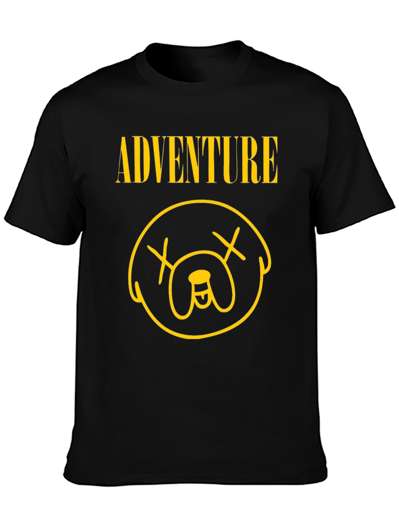 Adventure Time Jake Inspired Graphic Tee