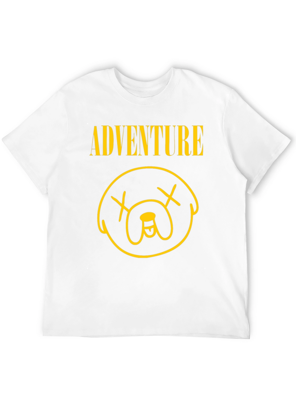 Adventure Time Jake Inspired Graphic Tee