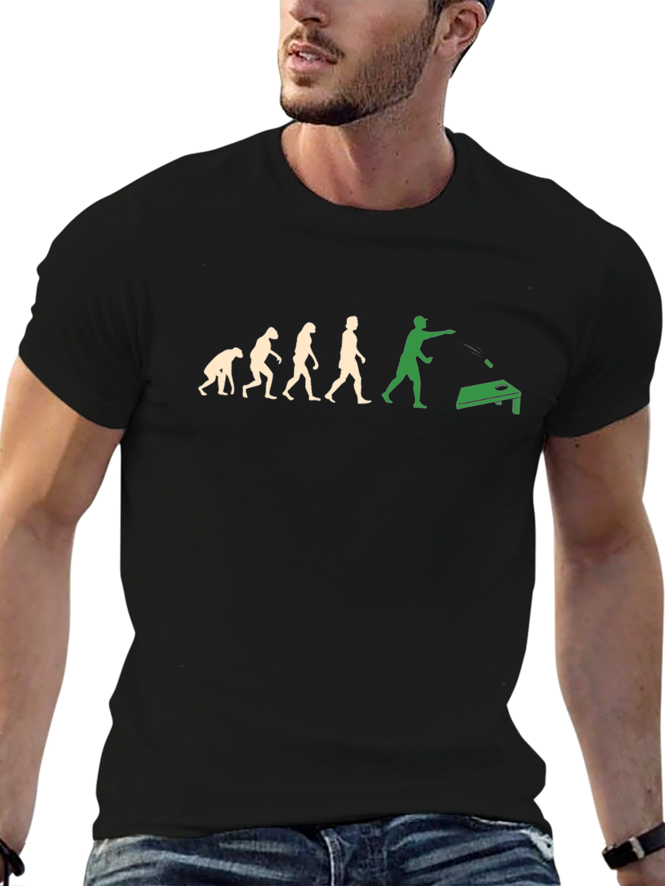 Cornhole Evolution T-Shirt