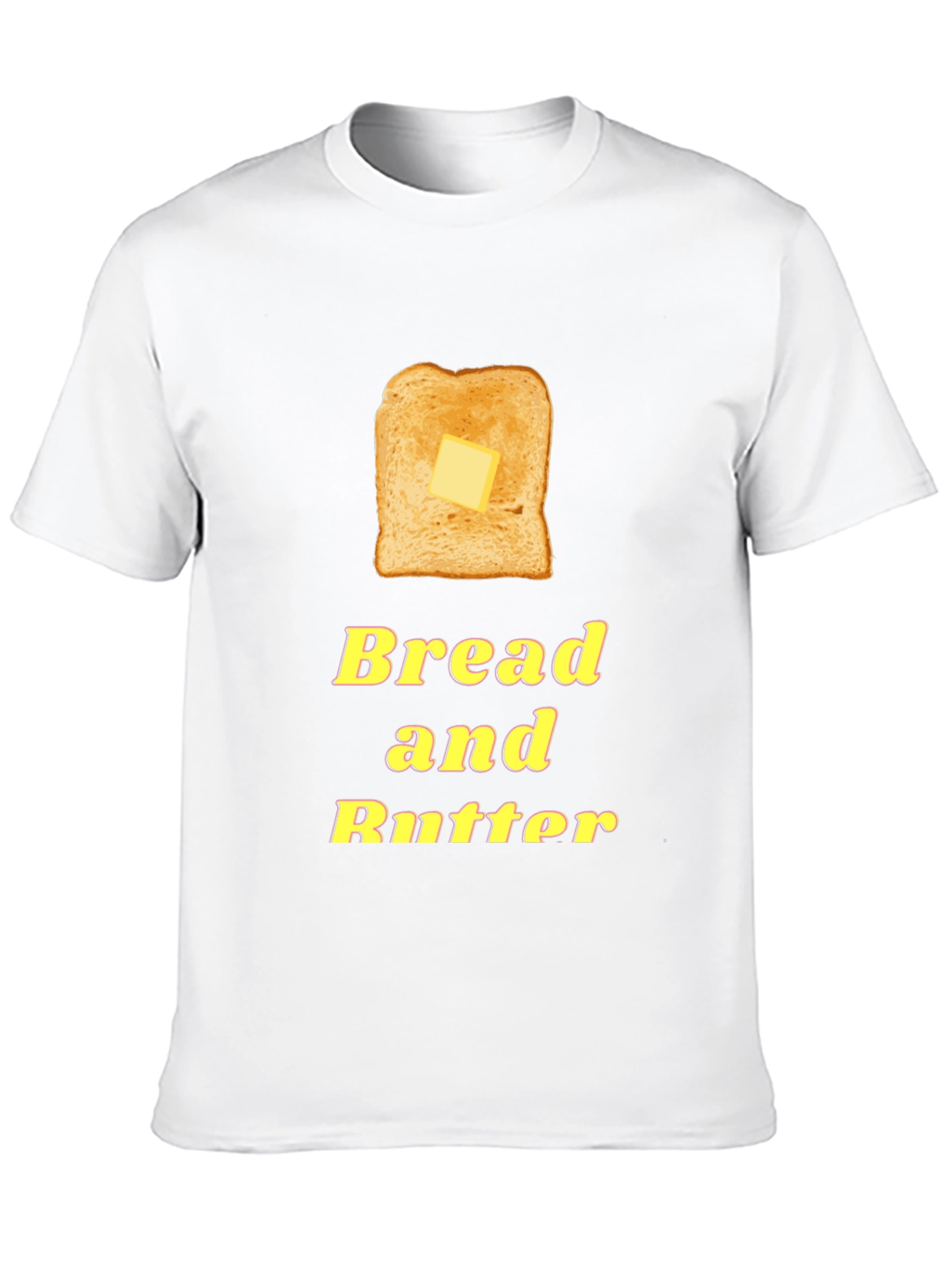 Bread and Butter Graphic Tee - Foodie T-Shirt