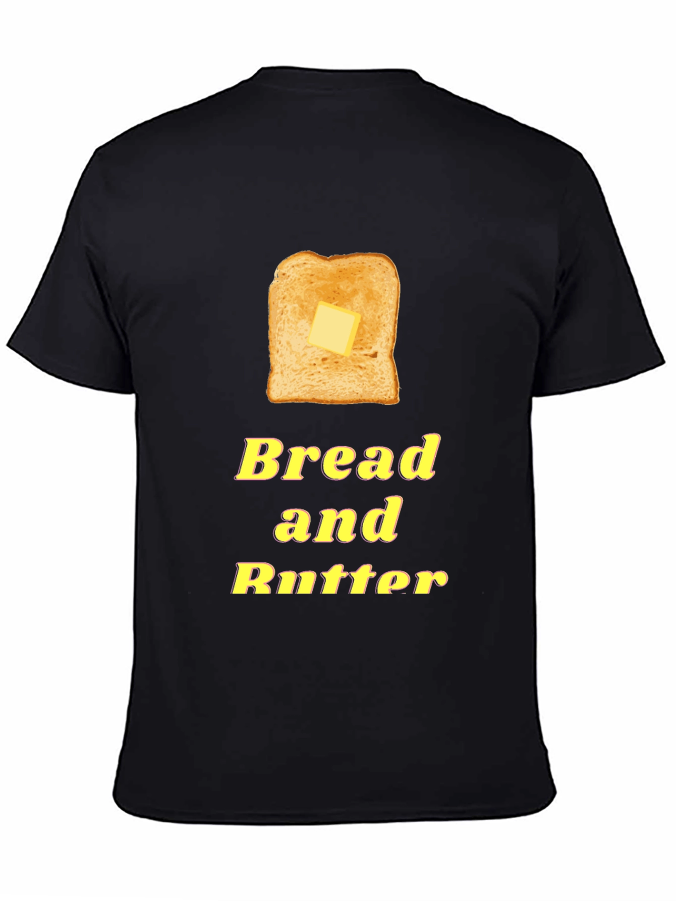 Bread and Butter Graphic Tee - Foodie T-Shirt