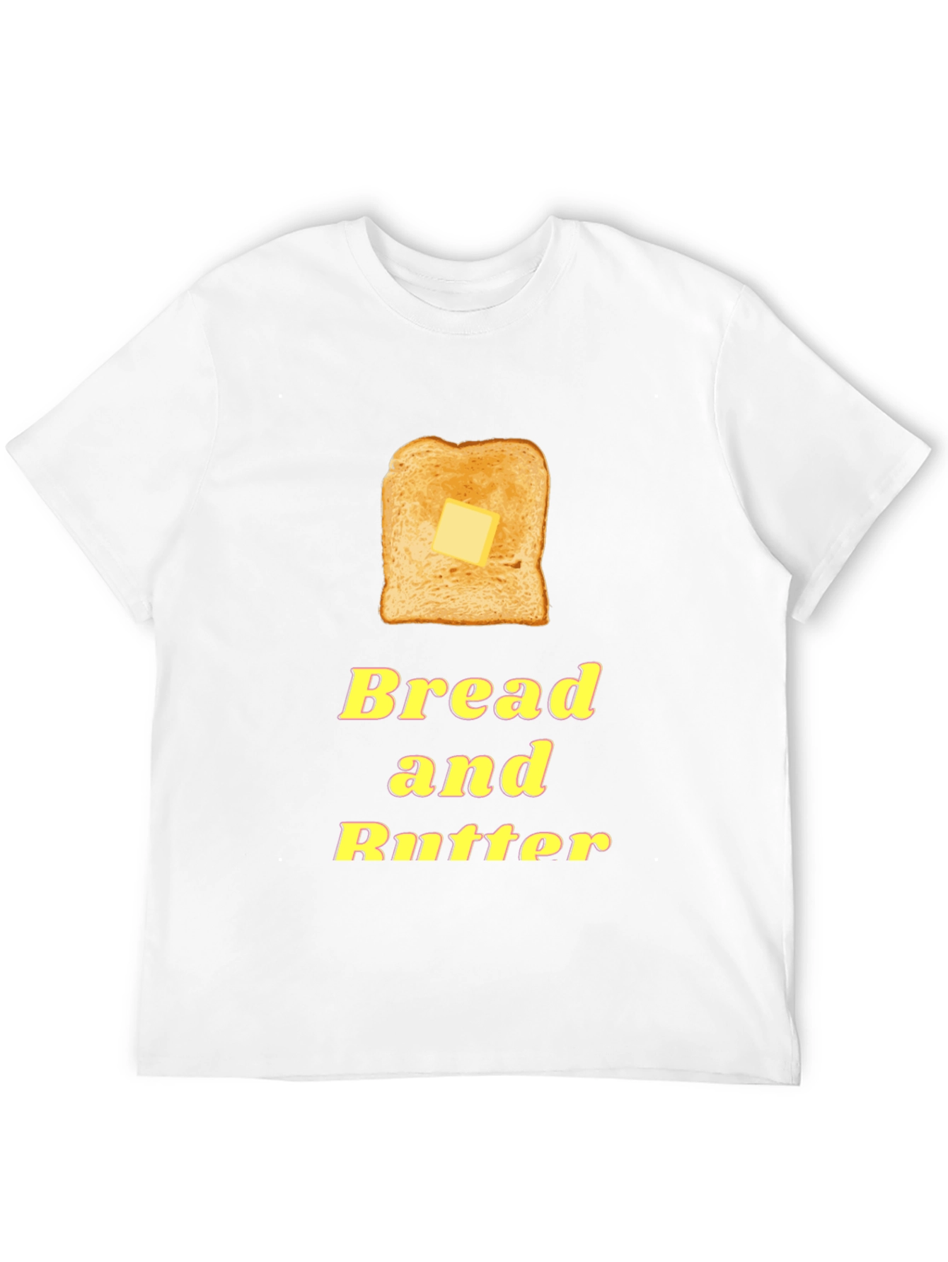 Bread and Butter Graphic Tee - Foodie T-Shirt