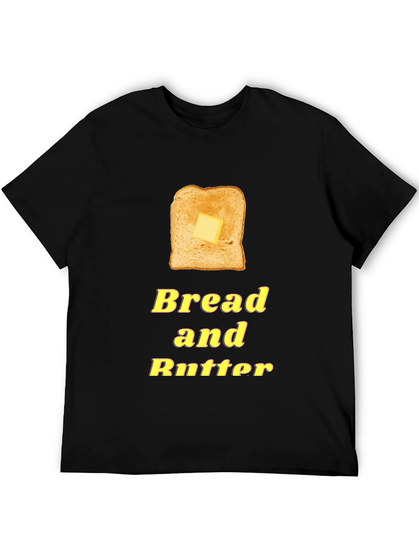 Bread and Butter Graphic Tee - Foodie T-Shirt