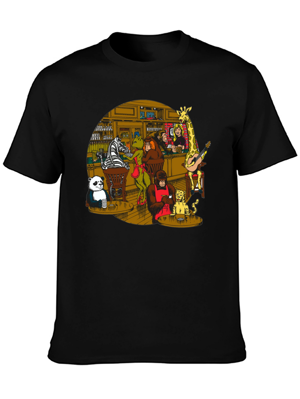 Animal Bar Graphic T-Shirt