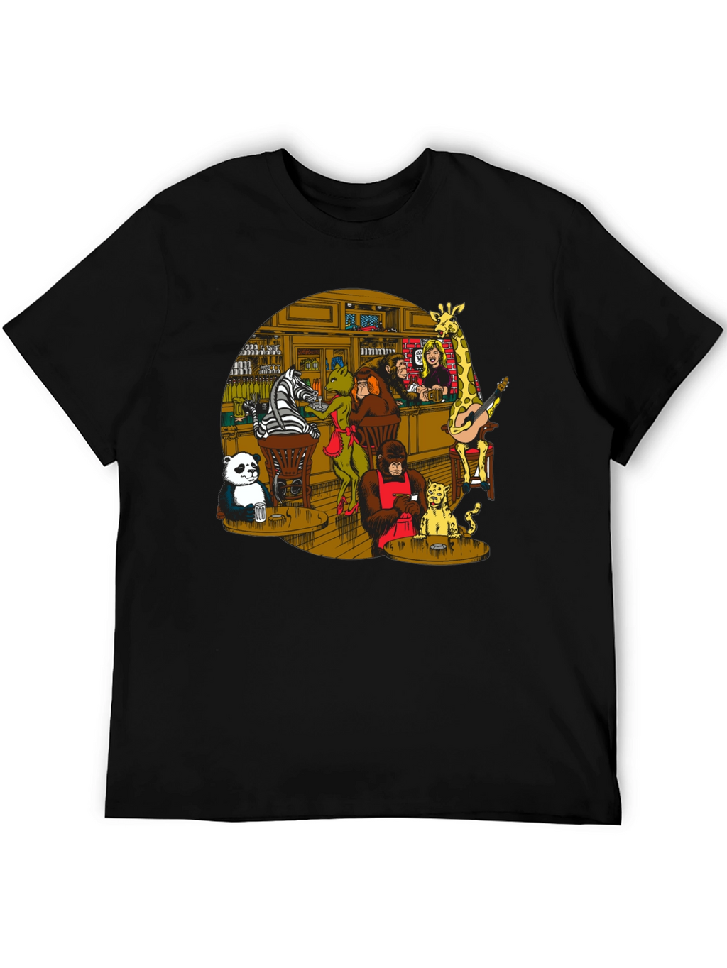 Animal Bar Graphic T-Shirt