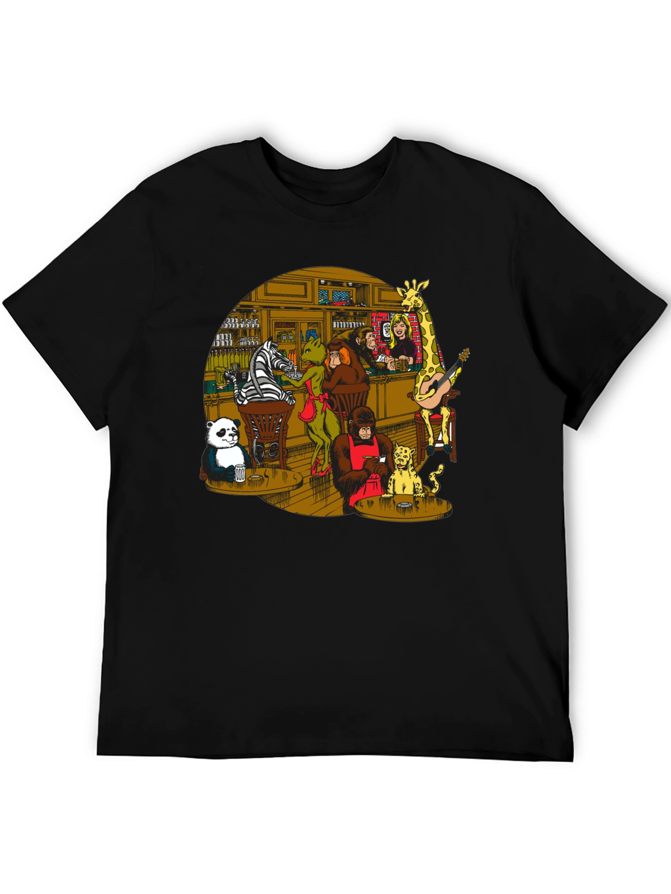 Animal Bar Graphic T-Shirt