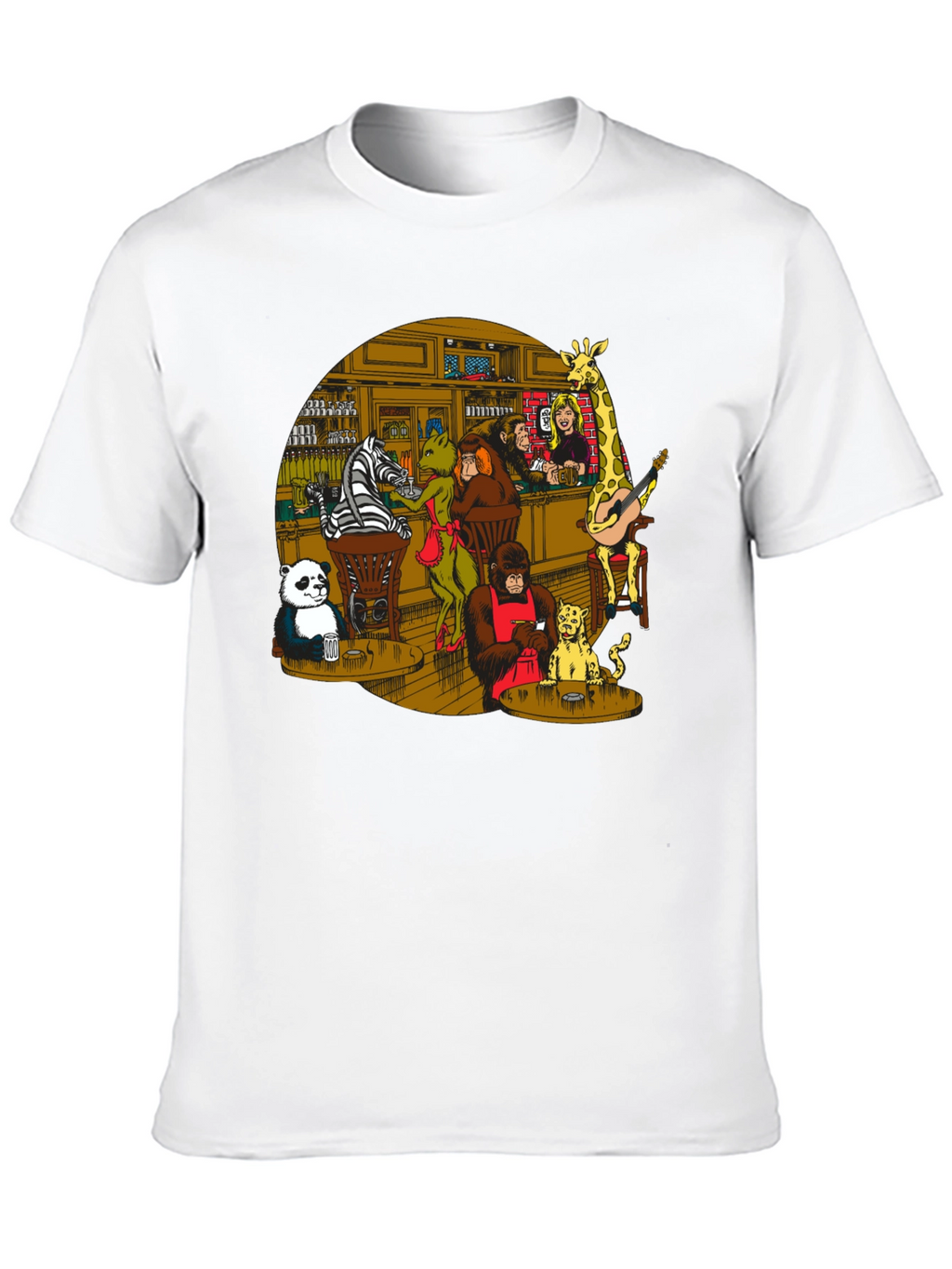 Animal Bar Graphic T-Shirt