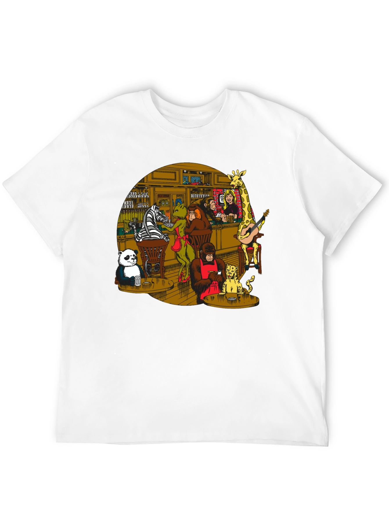 Animal Bar Graphic T-Shirt
