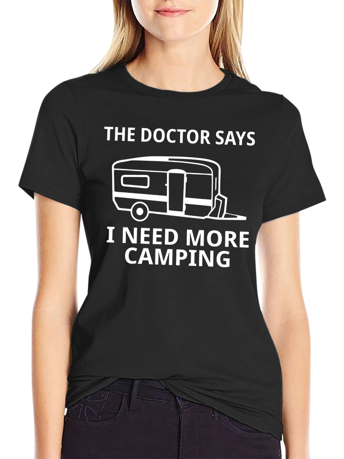 Camping Lover T-Shirt - The Doctor Says I Need More Camping Tee