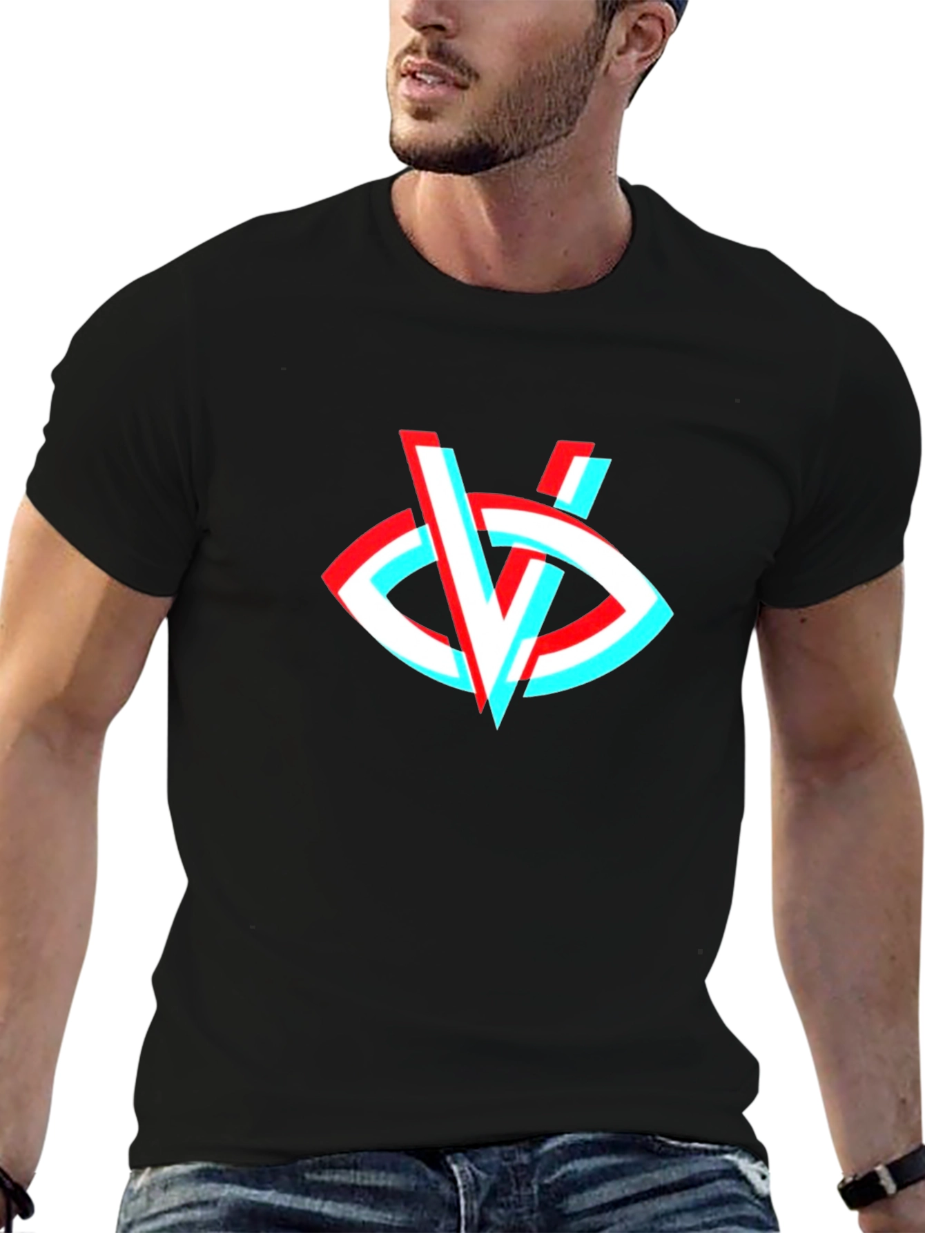 Eye Logo Black Graphic Tee