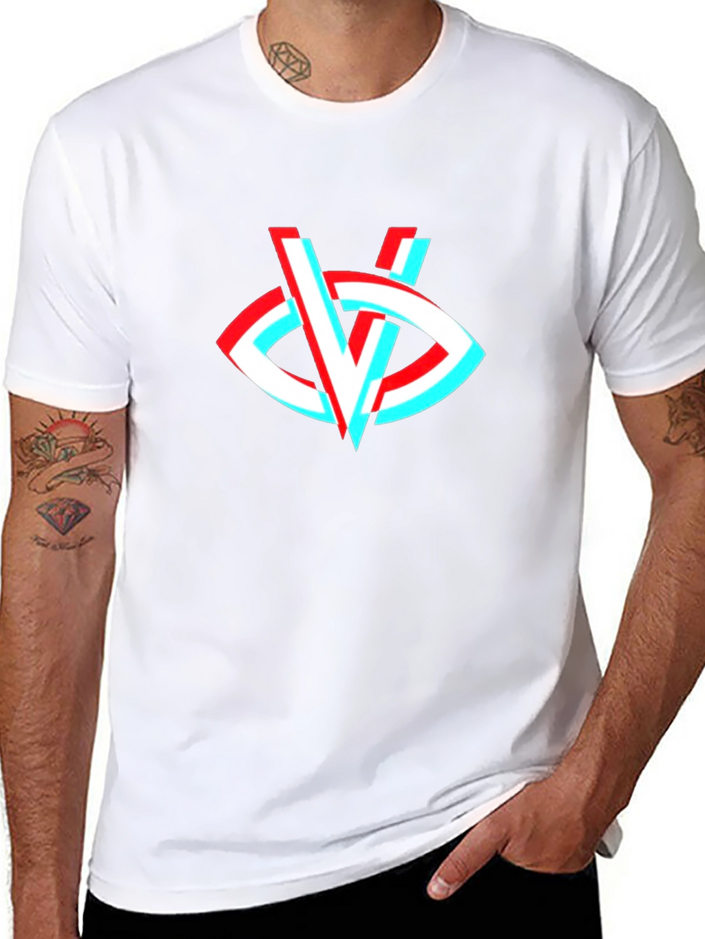 Eye Logo Black Graphic Tee