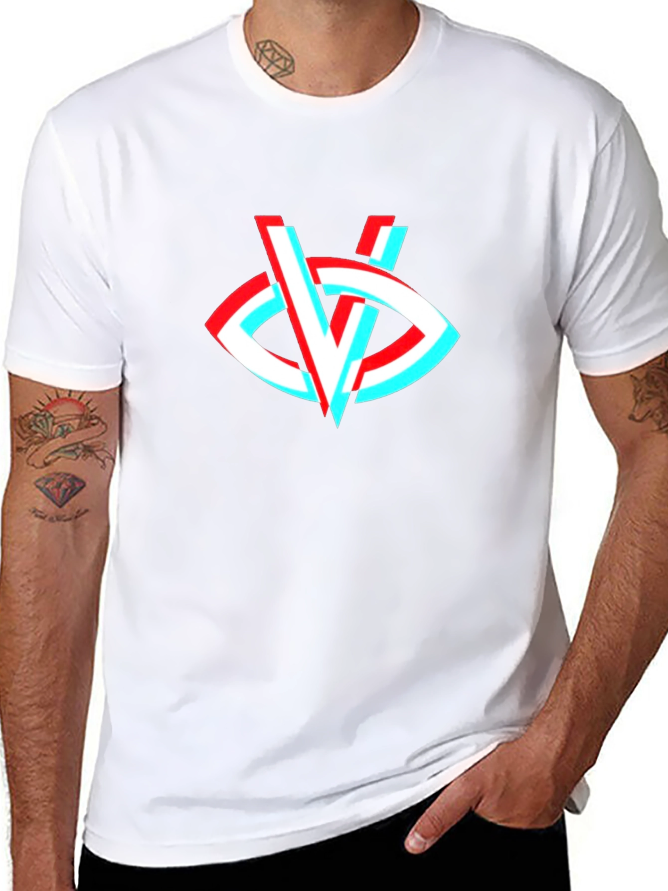 Eye Logo Black Graphic Tee