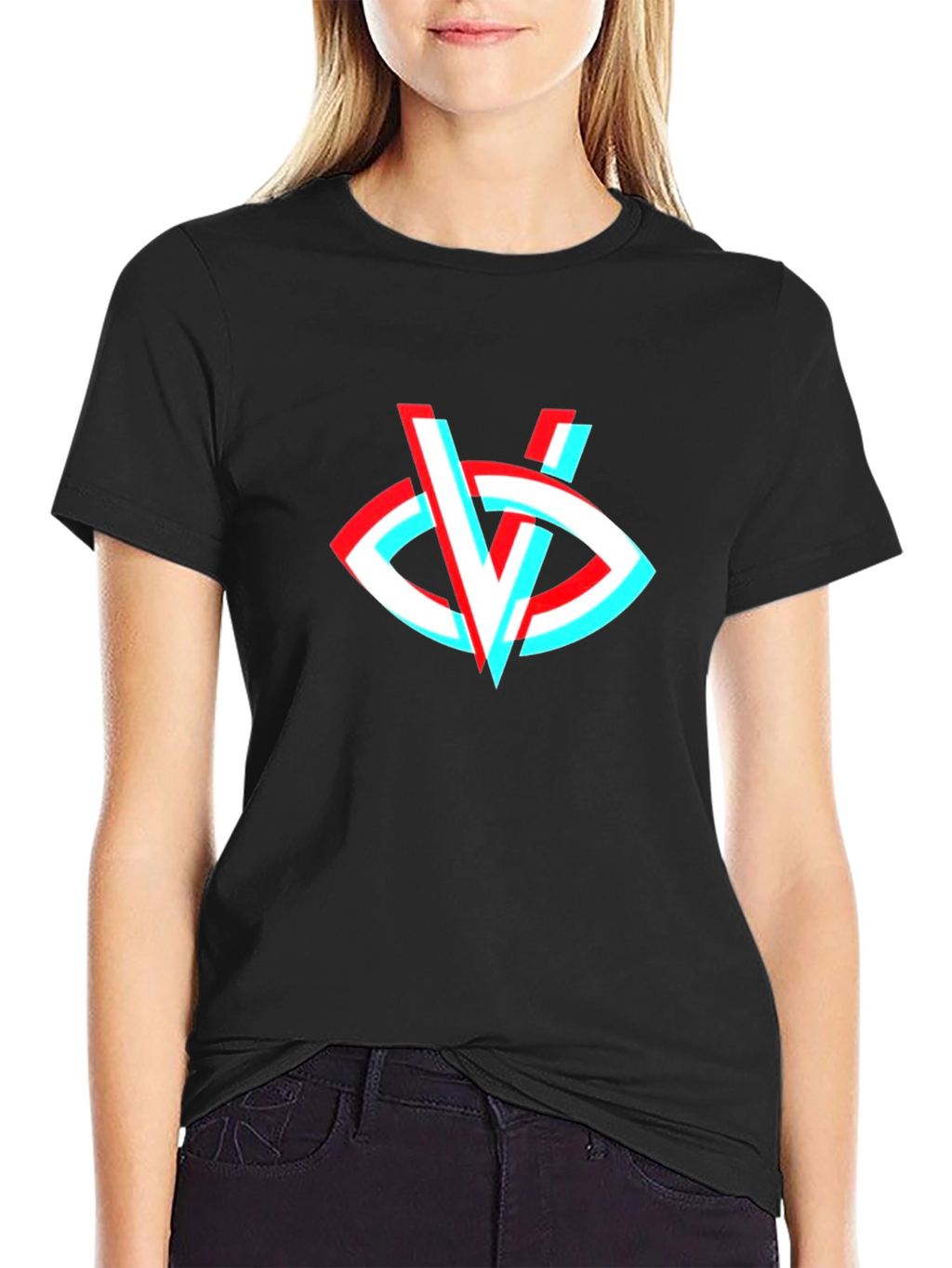 Eye Logo Black Graphic Tee