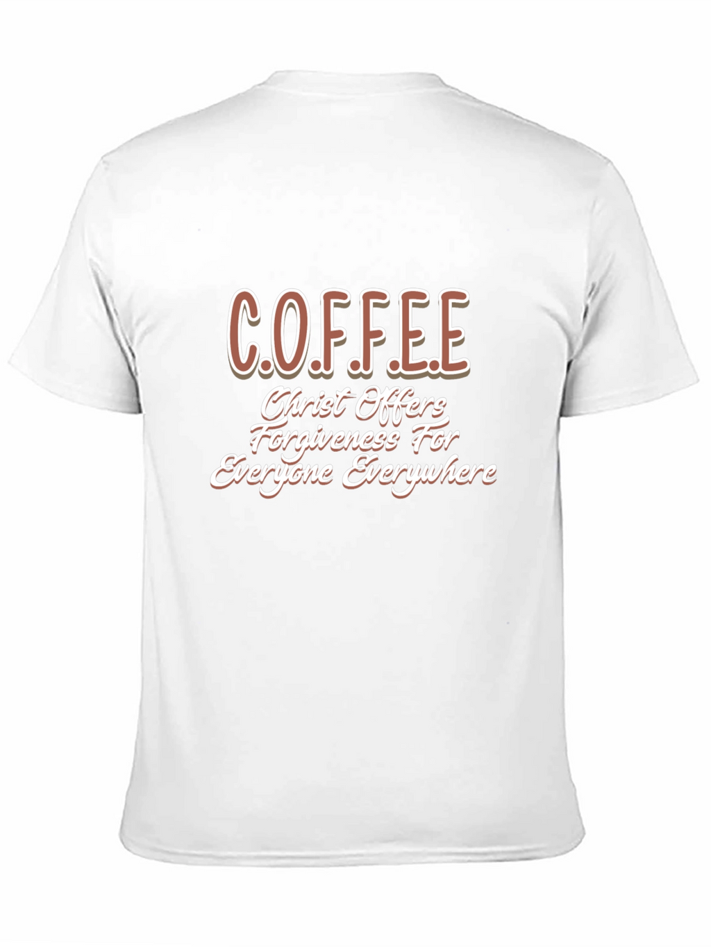 Coffee Christ Offers Forgiveness T-Shirt