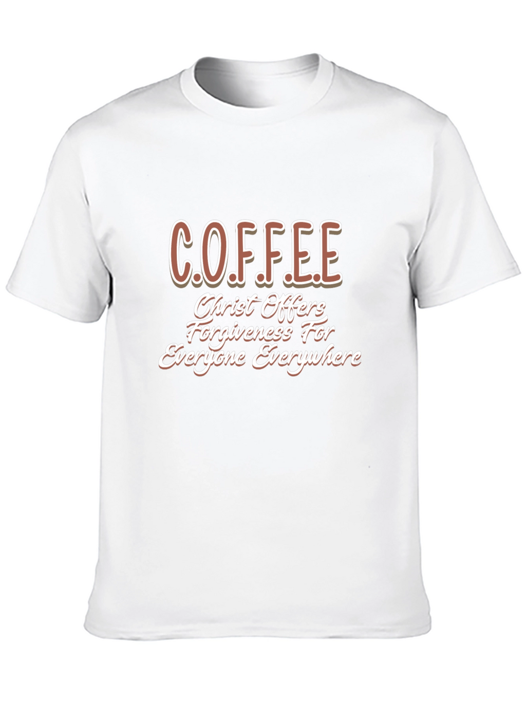 Coffee Christ Offers Forgiveness T-Shirt