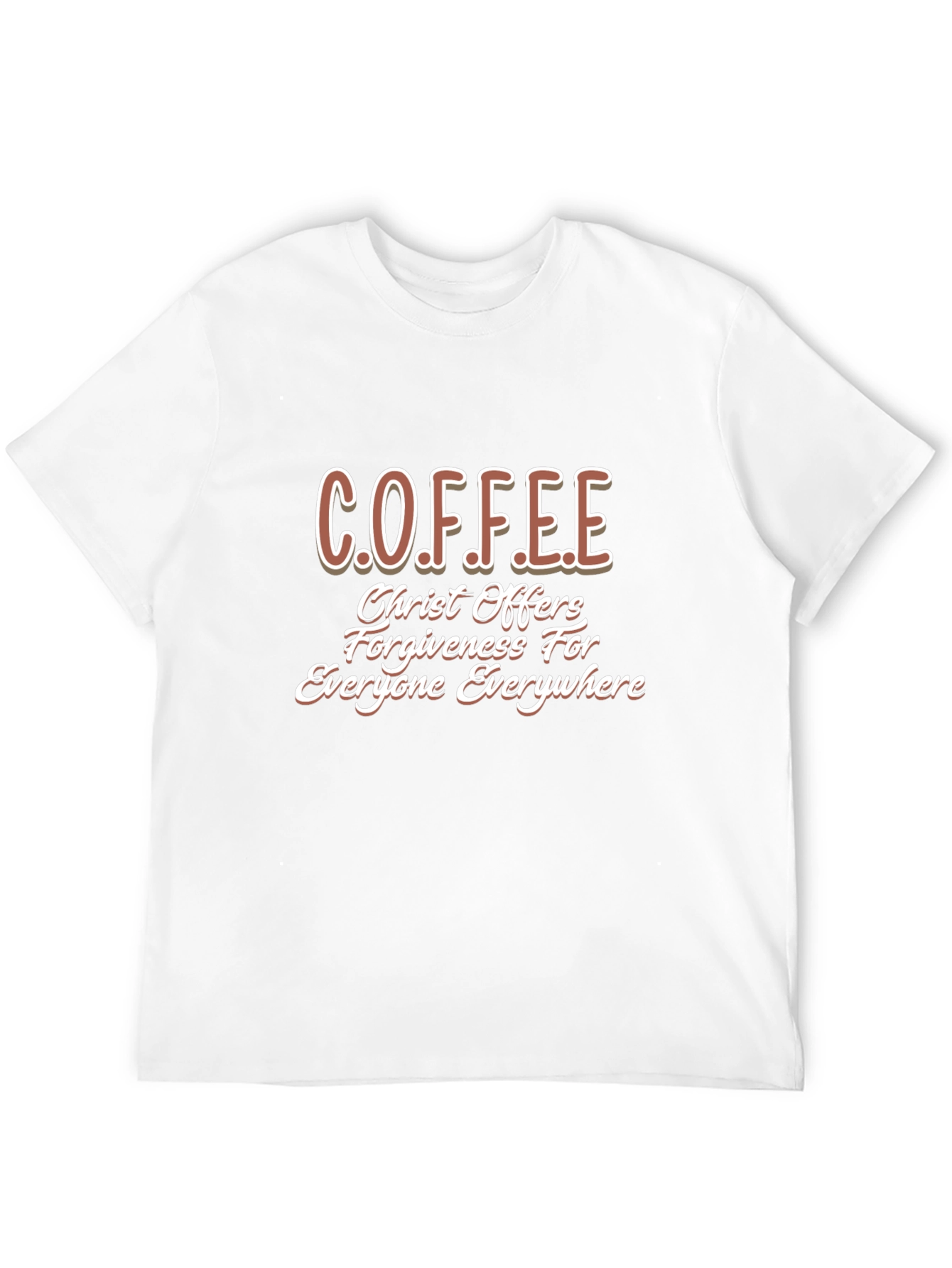 Coffee Christ Offers Forgiveness T-Shirt