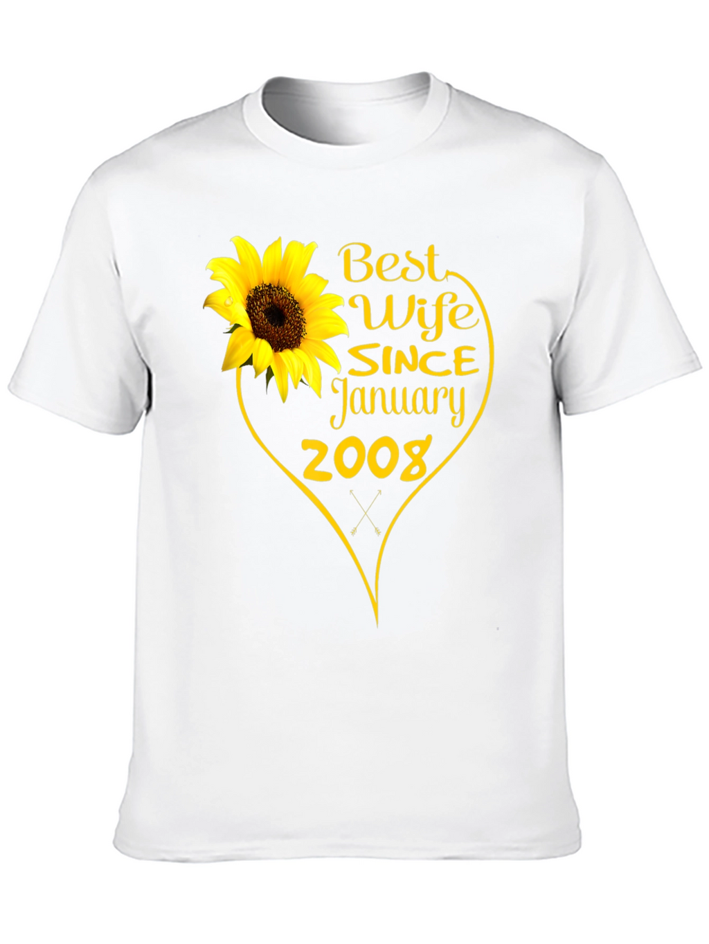 Best Wife Since January 2008 T-Shirt