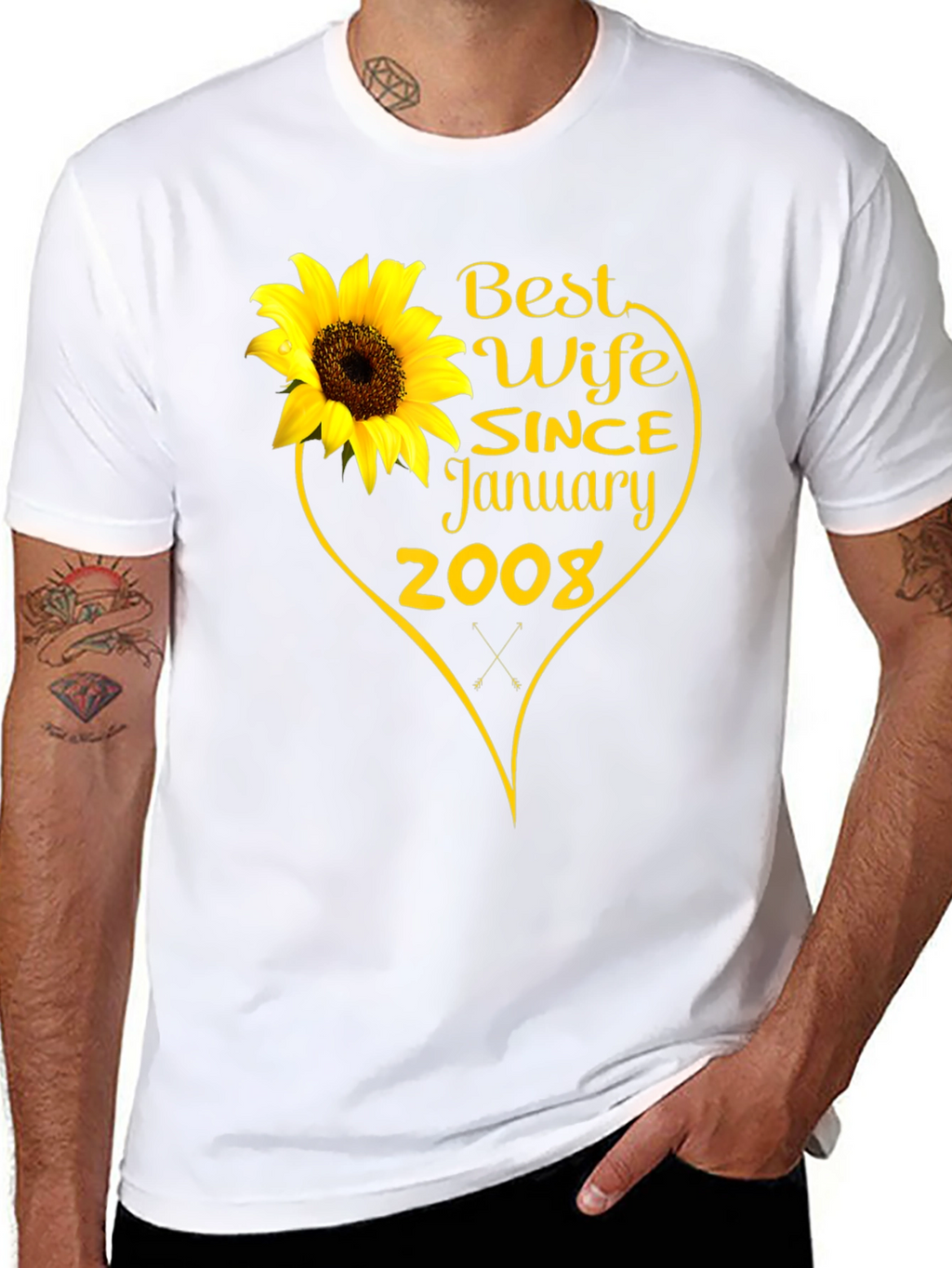Best Wife Since January 2008 T-Shirt