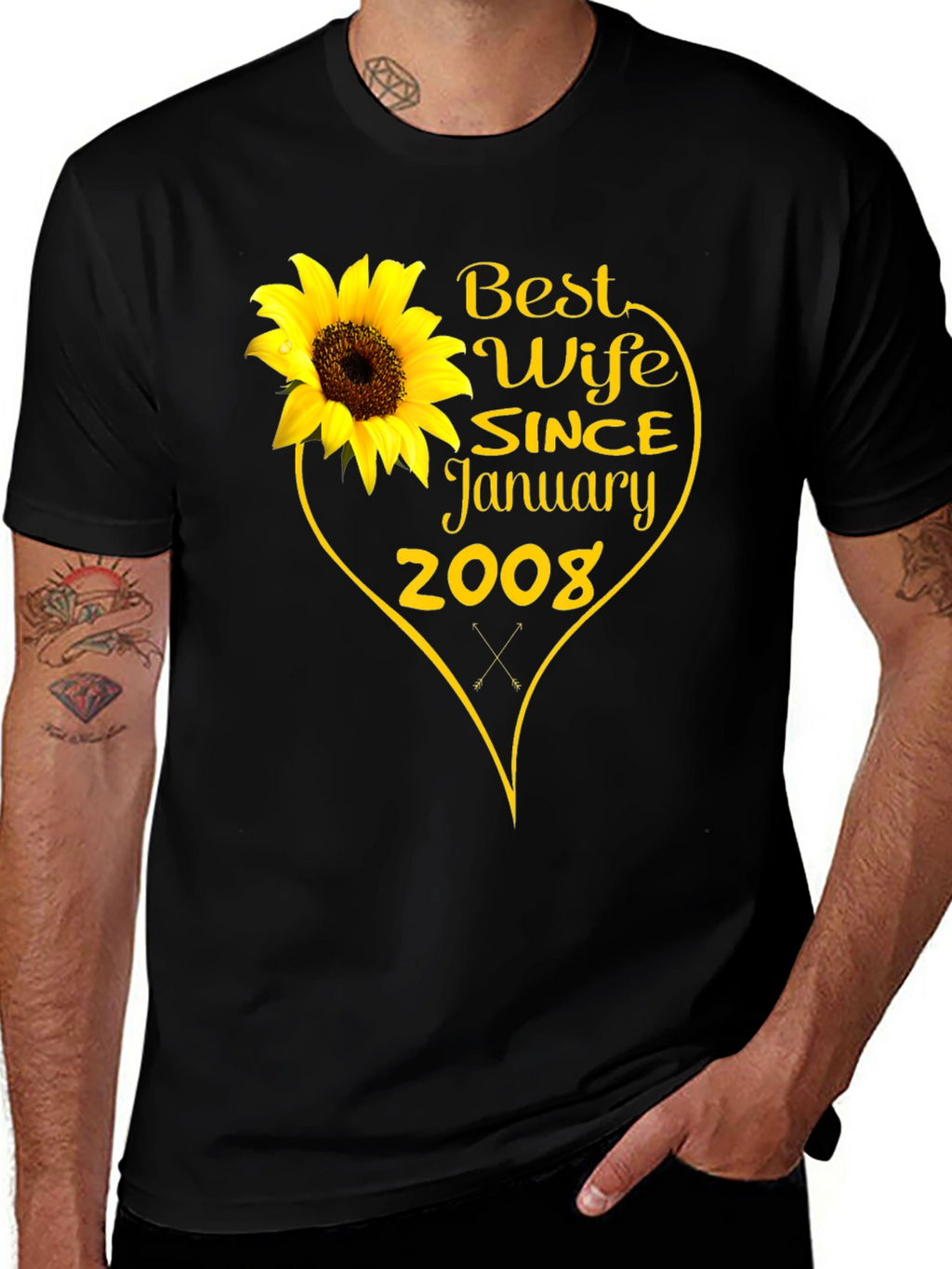 Best Wife Since January 2008 T-Shirt