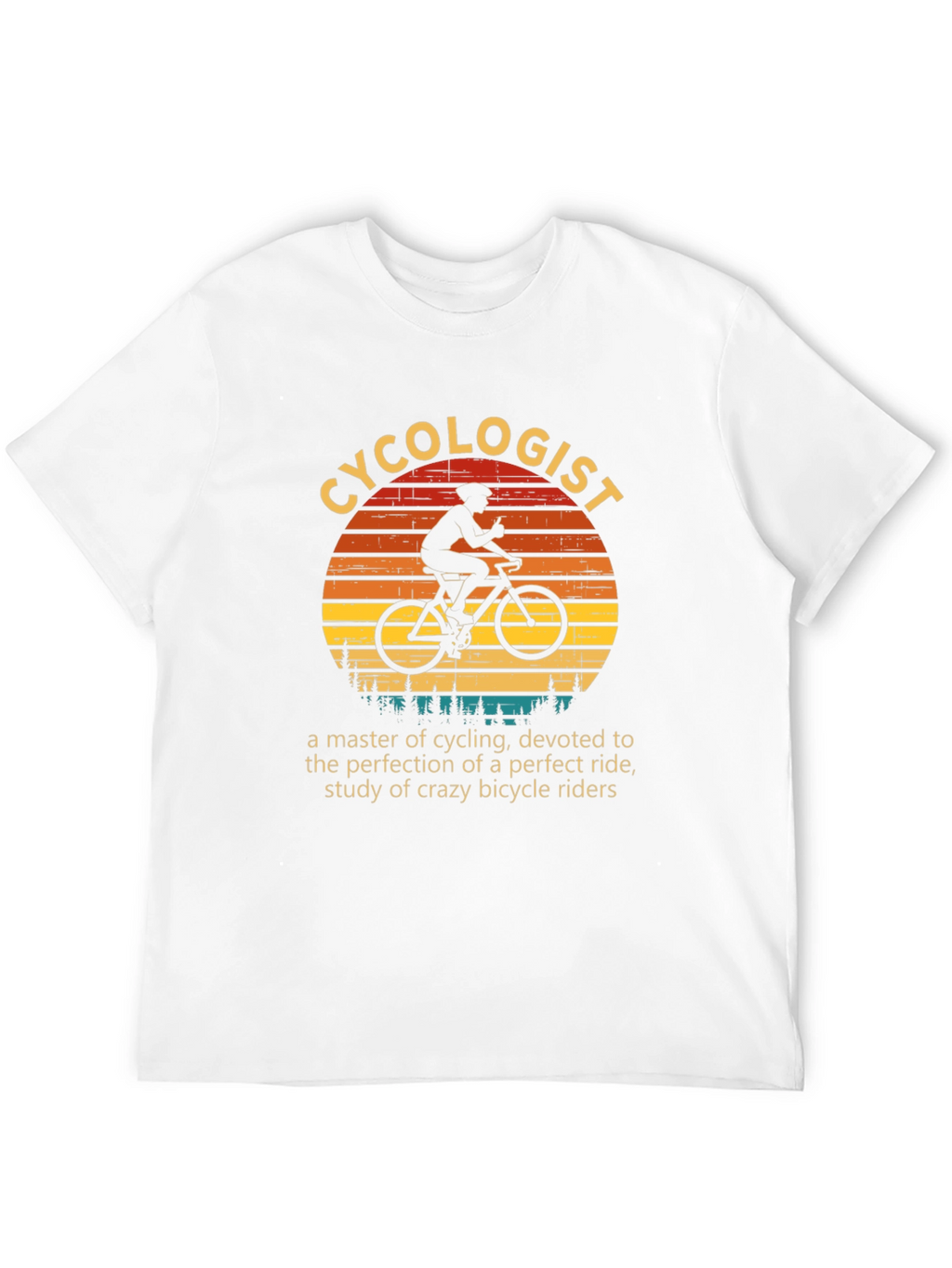 Cycolologist Graphic T-Shirt - Cycling Lovers Gift