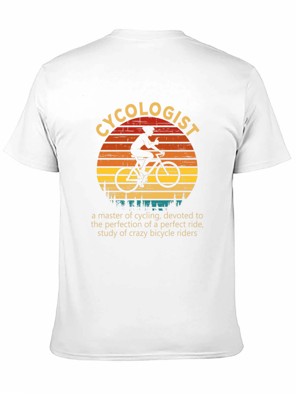 Cycolologist Graphic T-Shirt - Cycling Lovers Gift