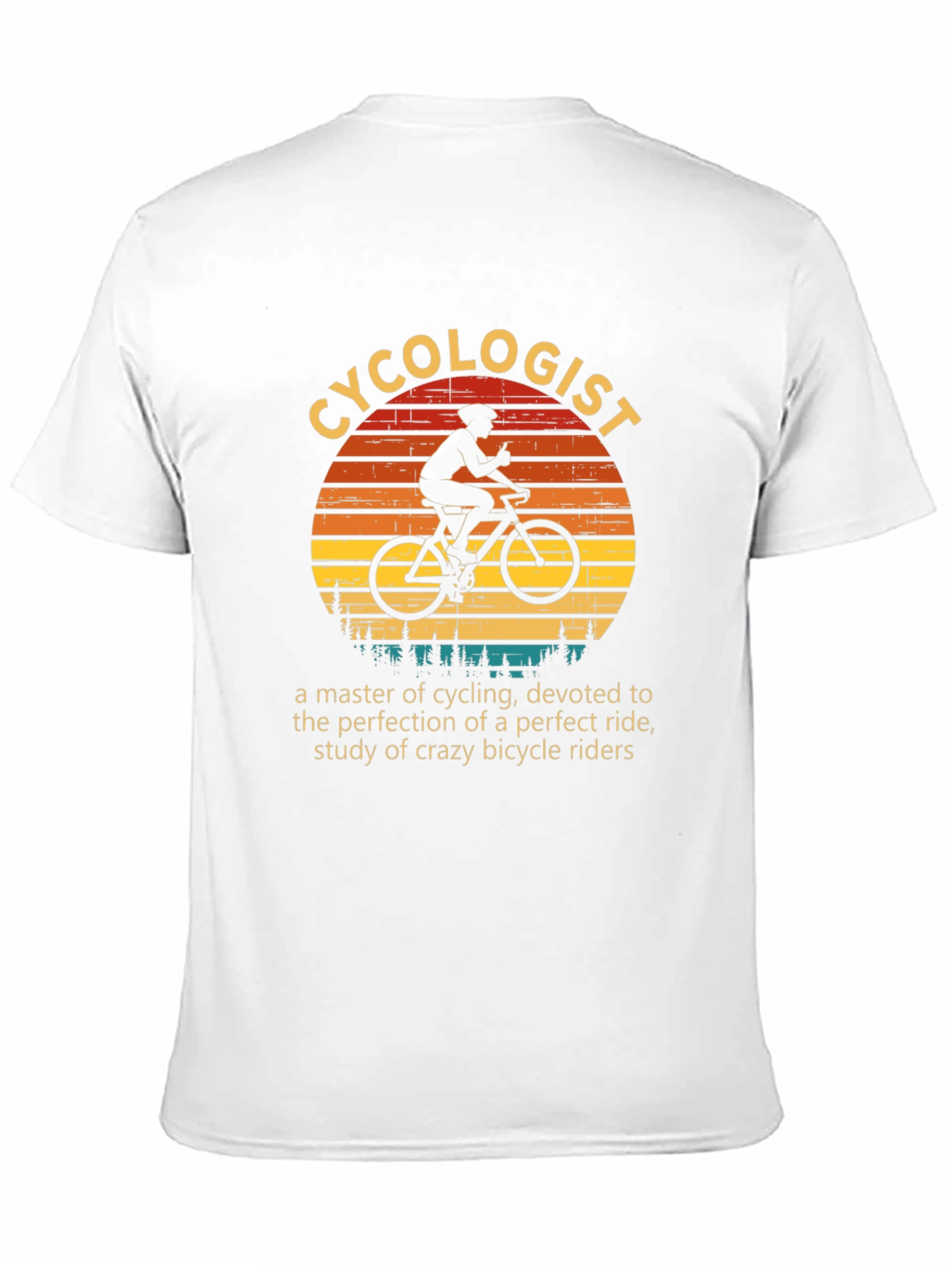 Cycolologist Graphic T-Shirt - Cycling Lovers Gift