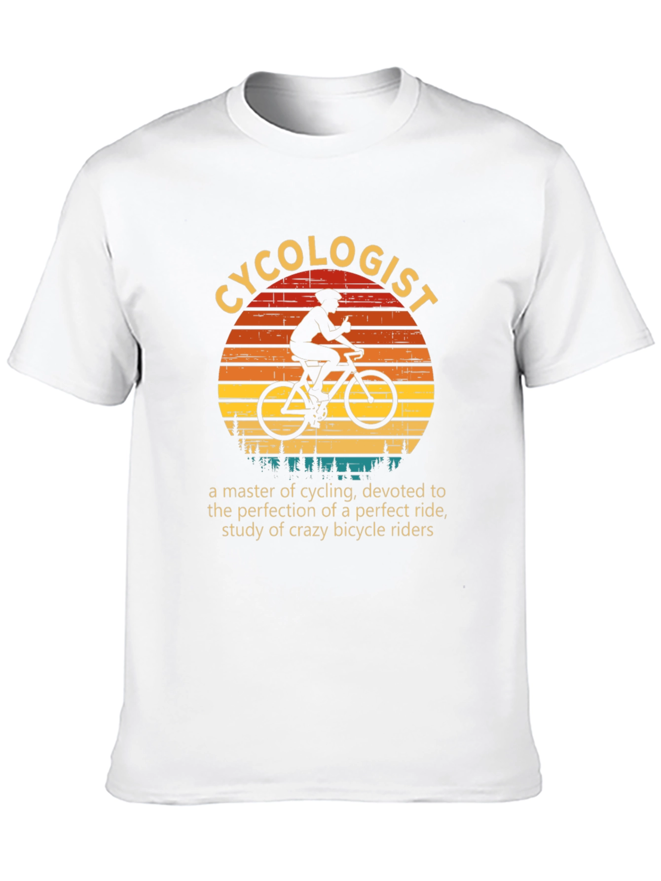 Cycolologist Graphic T-Shirt - Cycling Lovers Gift