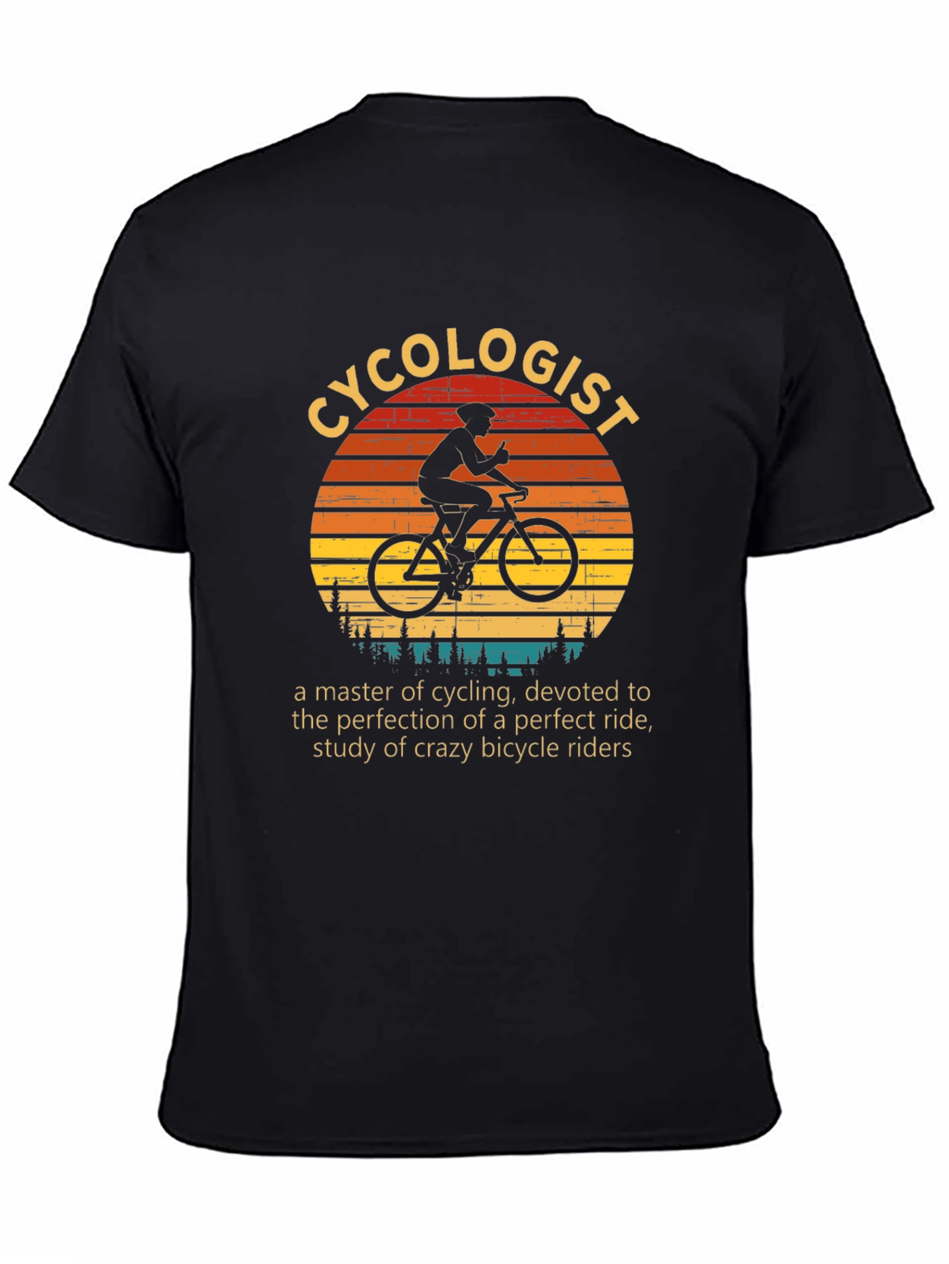 Cycolologist Graphic T-Shirt - Cycling Lovers Gift