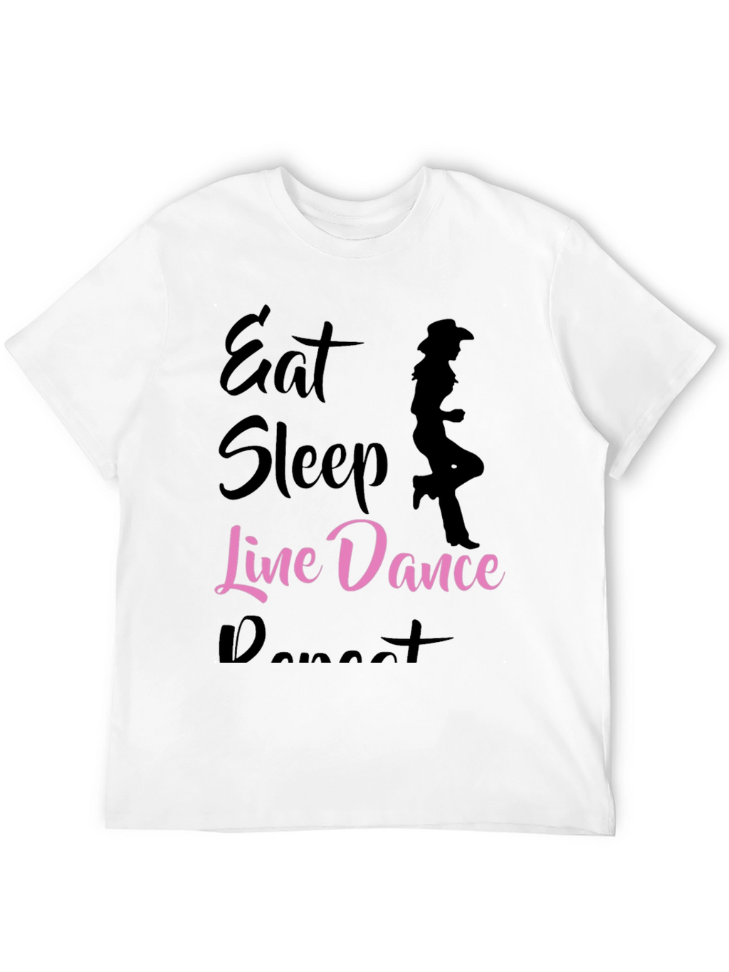 Eat Sleep Line Dance Repeat T-Shirt