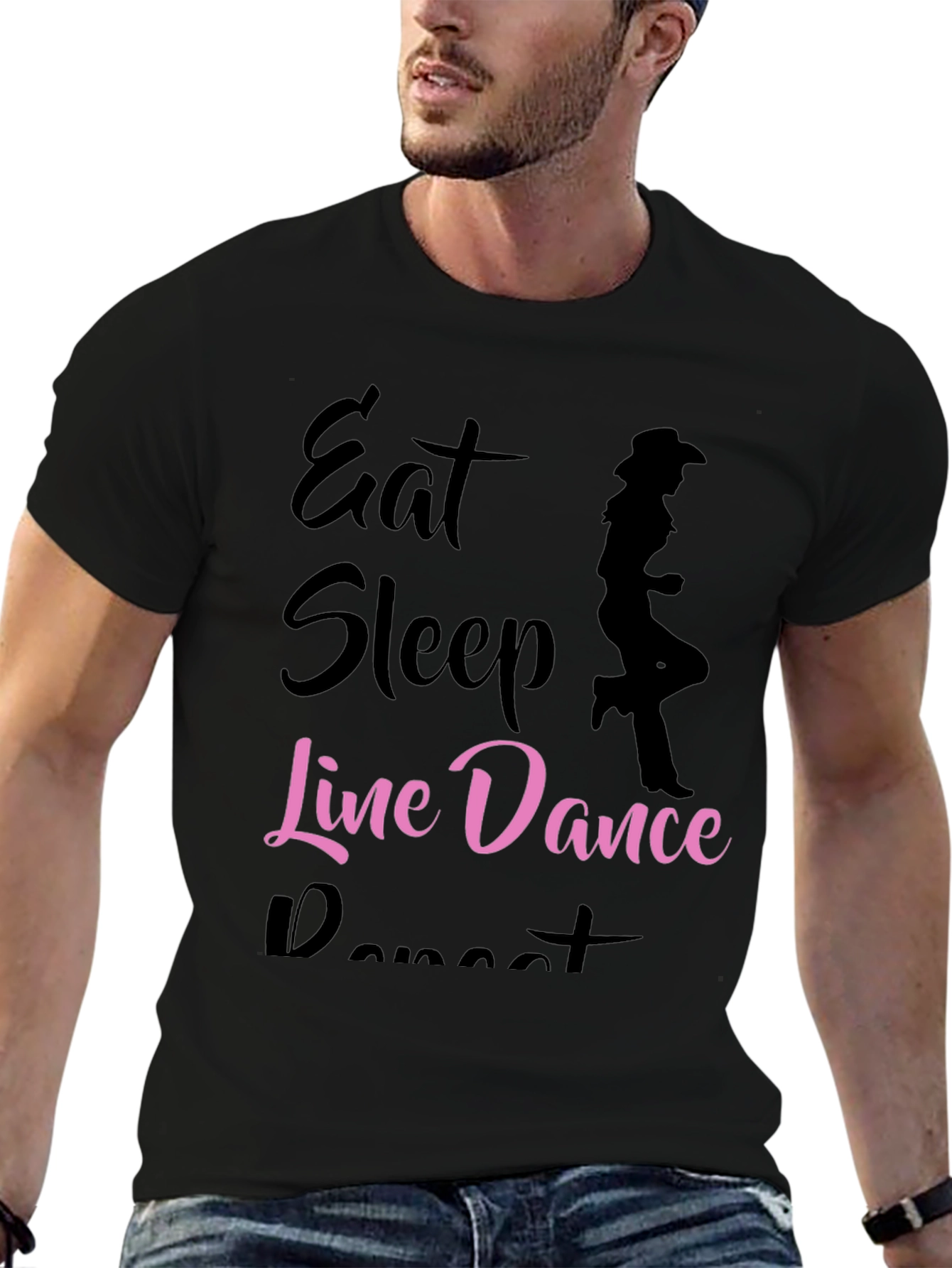 Eat Sleep Line Dance Repeat T-Shirt