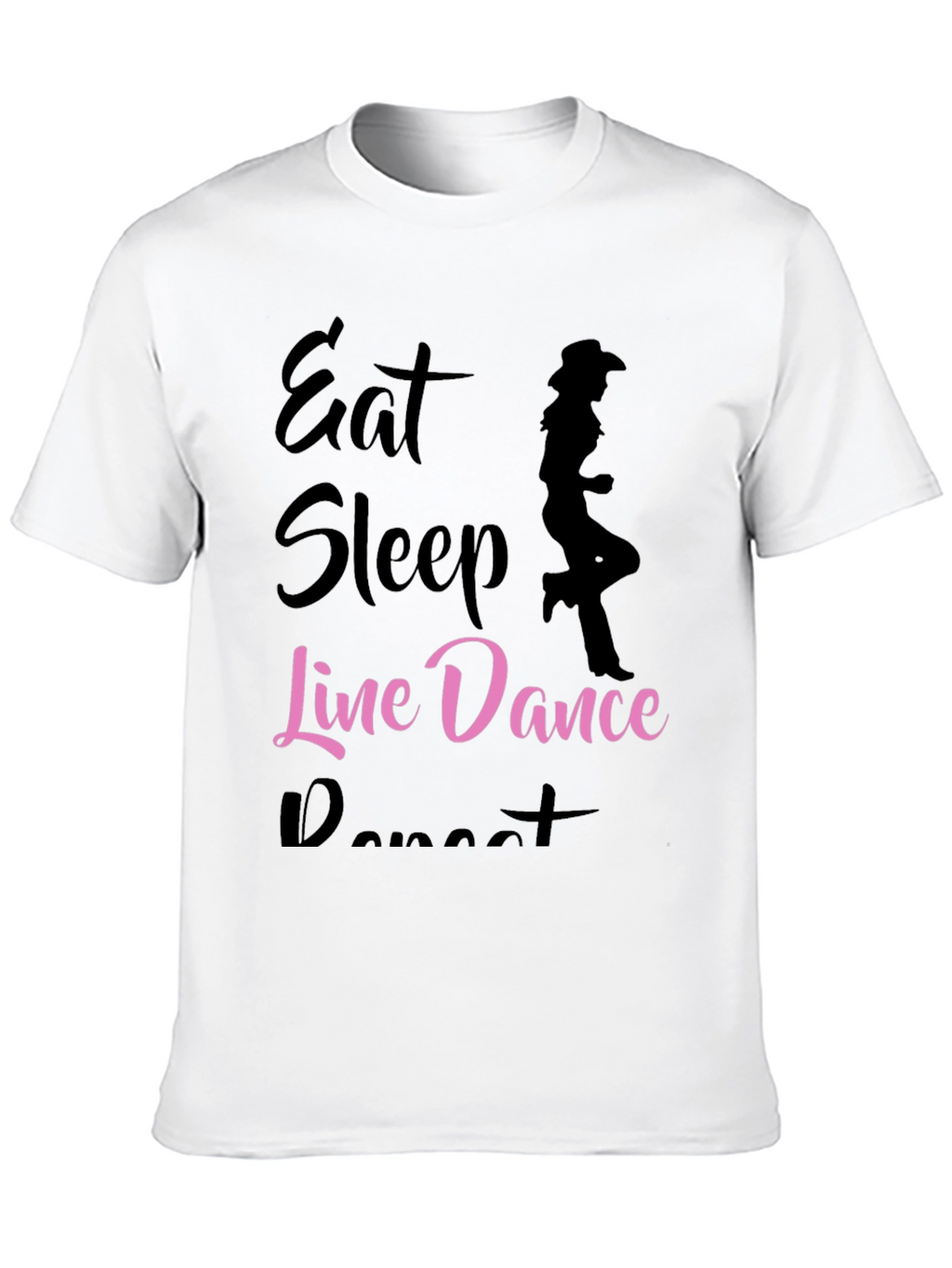 Eat Sleep Line Dance Repeat T-Shirt