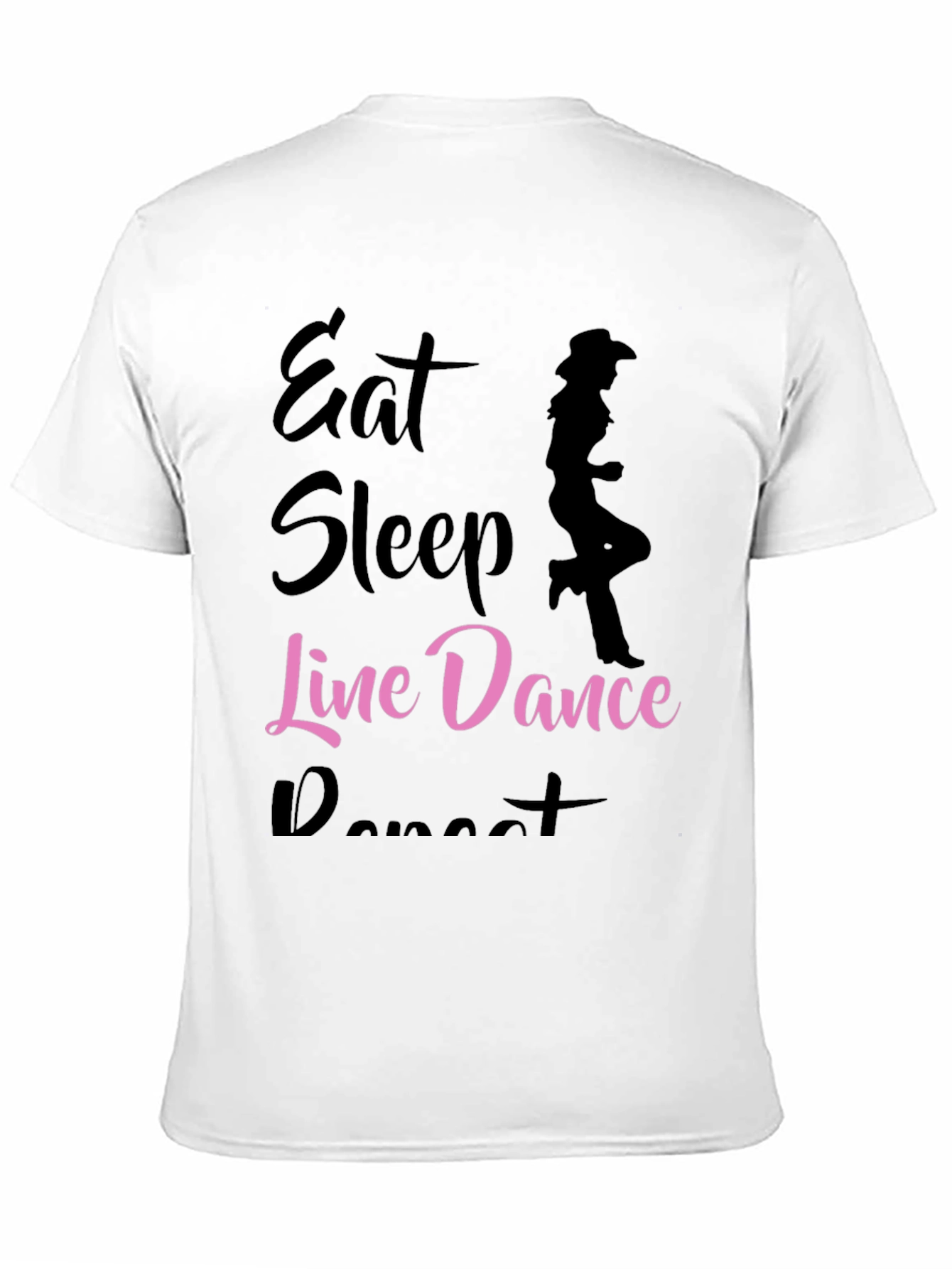 Eat Sleep Line Dance Repeat T-Shirt