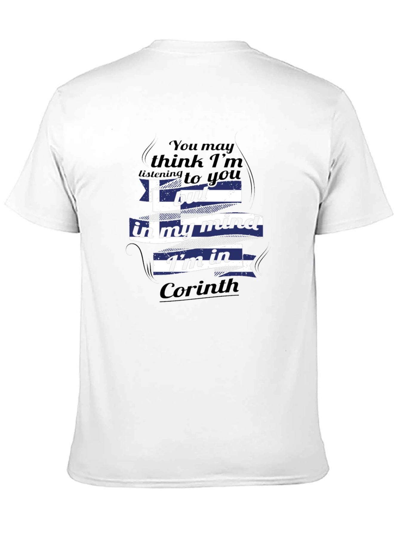 Corinth Mind T-Shirt: Greek Pride Edition